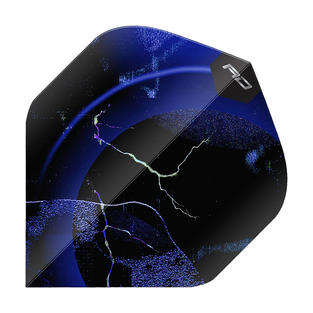 Das Foto zeigt Red Dragon Hardcore Premium Amp Premium No2 Standard Flights. Diese Flights sind optimal für Dartpfeile geeignet.