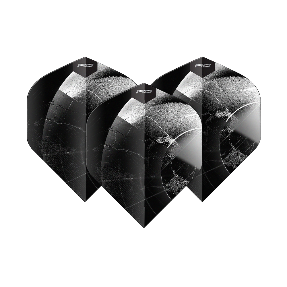 Auf diesem Bild sieht man das Set der Red Dragon Hardcore Premium Recon Premium No2 Standard Flights. Sie sorgen für eine optimale Flugbahn beim Spielen.