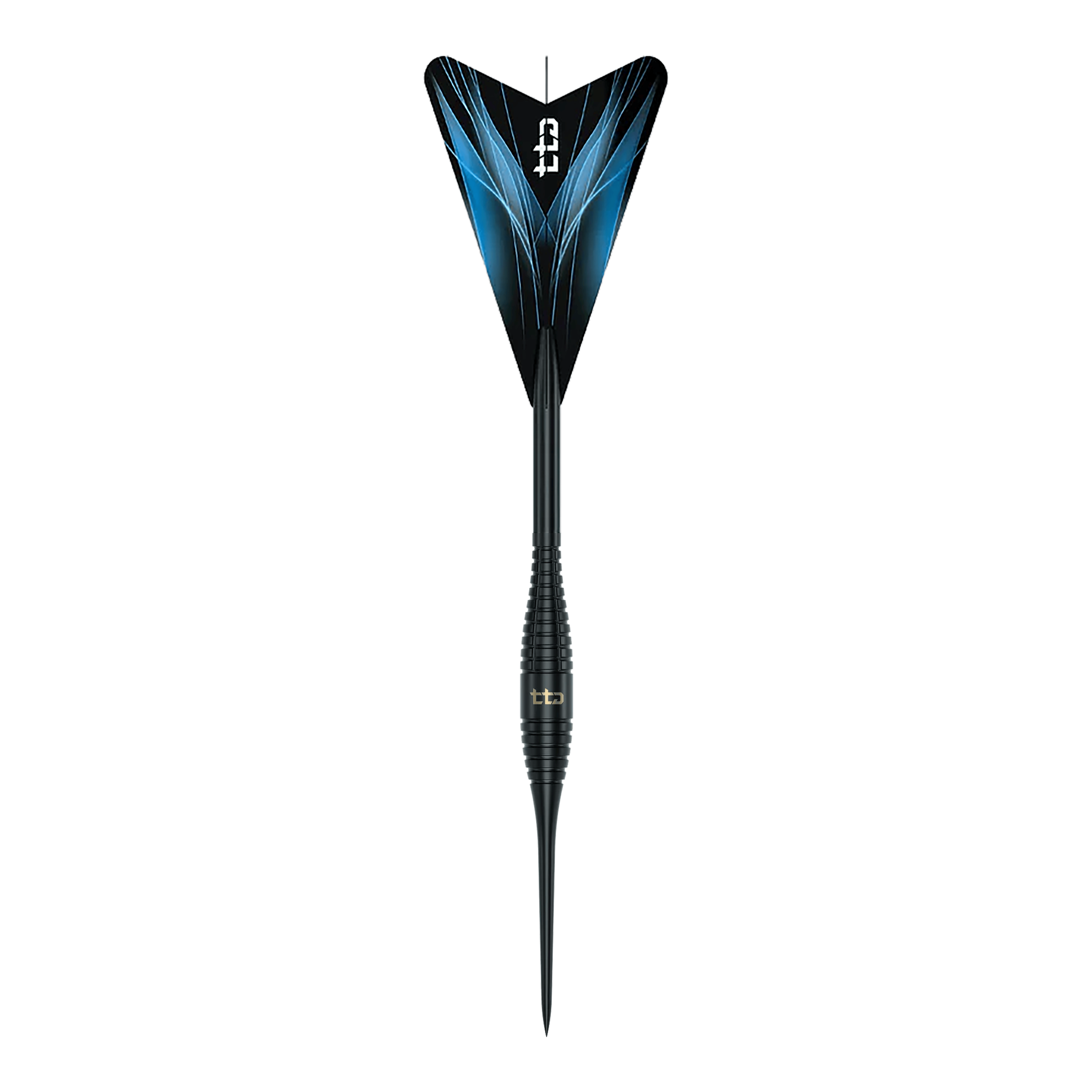 Caliburn TTD Complete Titanium T2 Black Steeldarts - 6g Das ist ein Bild der Caliburn TTD Complete Titanium T2 Black Steeldarts - 6g. Die Steeldarts sind schwarz und wiegen 6 Gramm.