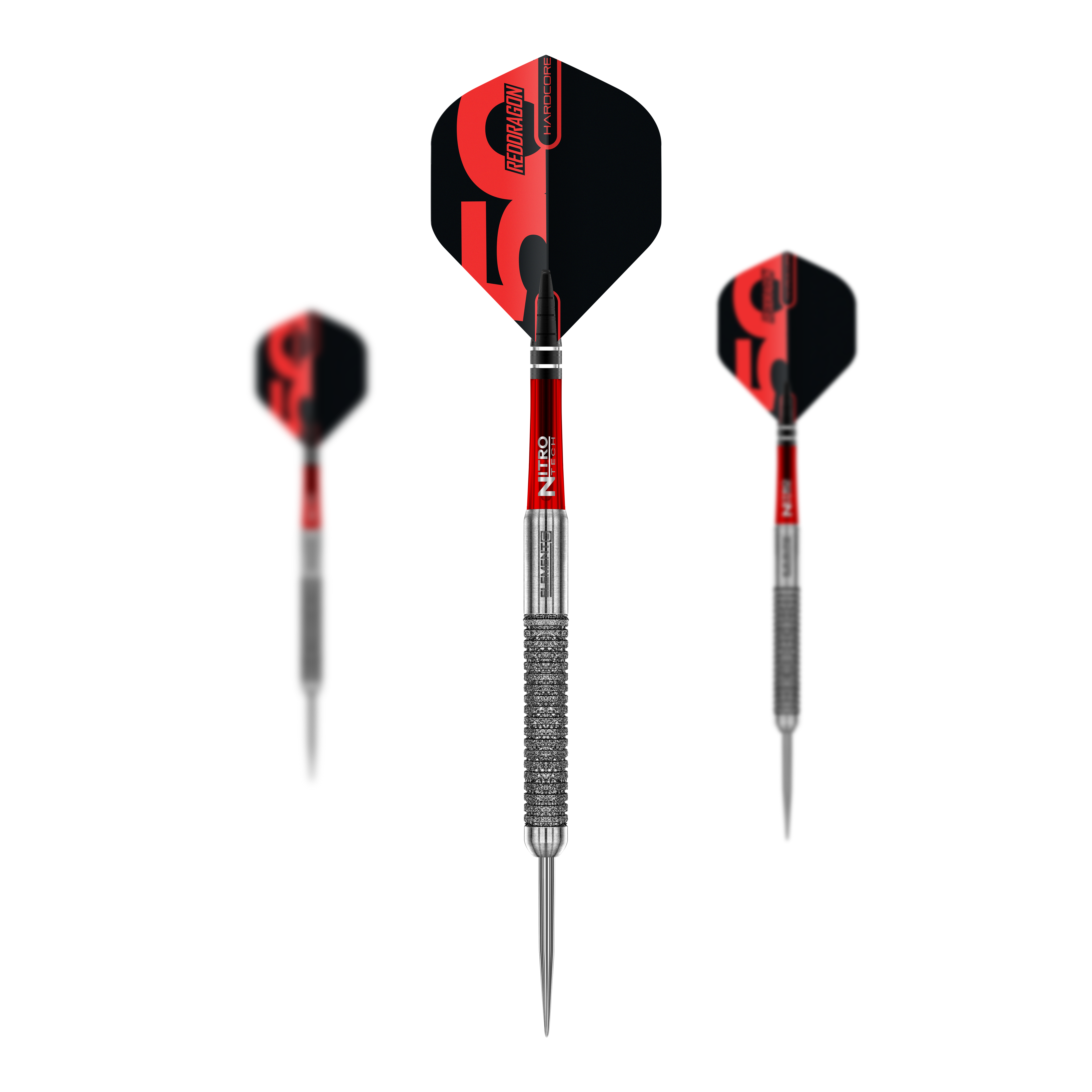 Red Dragon 50 Year Collection Element 6 B Steel Darts - 24g Hier sind die Red Dragon 50 Year Collection Element 6 B Steeldarts - 24g als Set abgebildet. Das Produkt besteht aus mehreren Teilen im Set.
