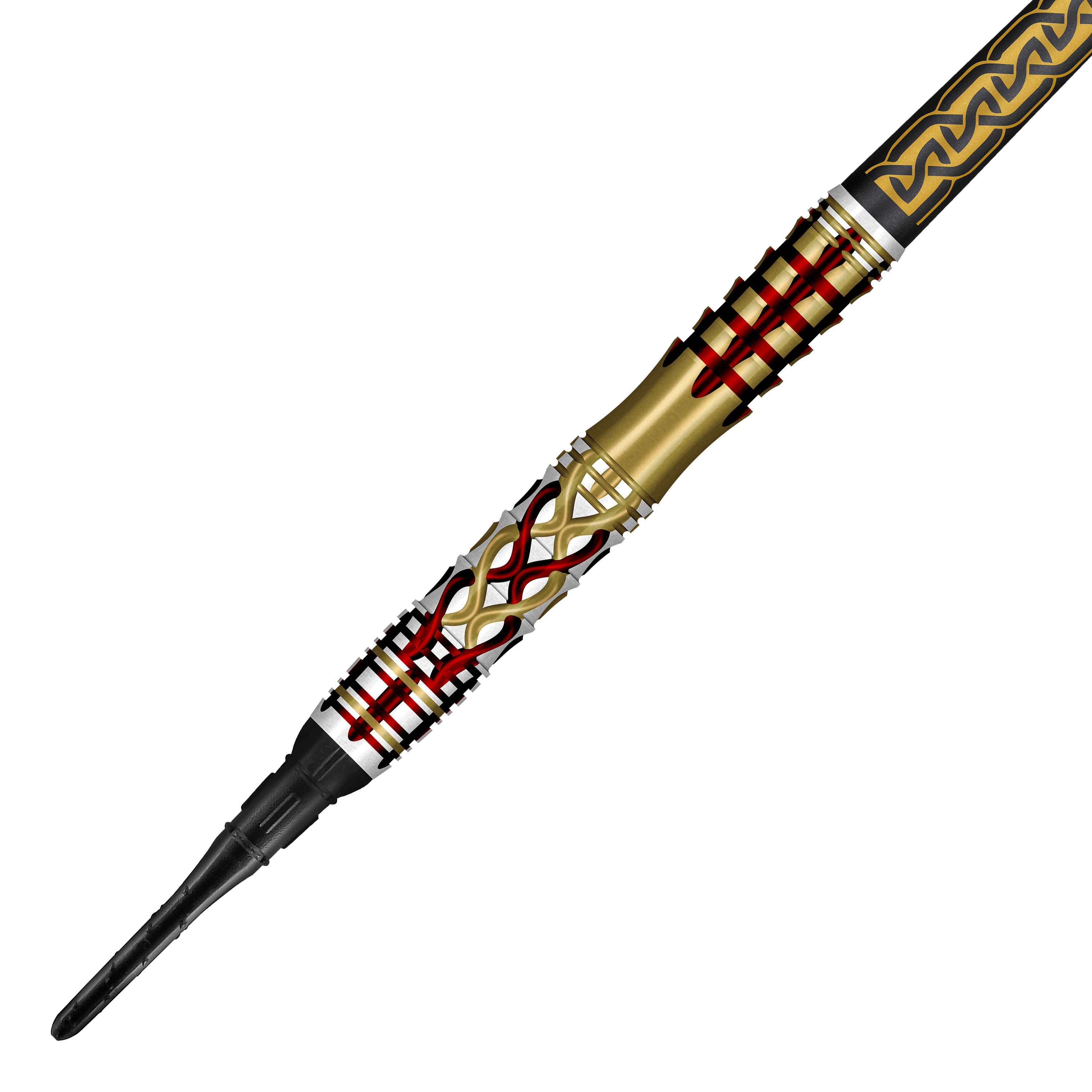 Shot Goths Alaric Soft Darts - 20g Zu sehen ist das Produkt Shot Goths Alaric Softdarts - 20g. Die Softdarts werden hier in einer seitlichen Perspektive abgebildet.
