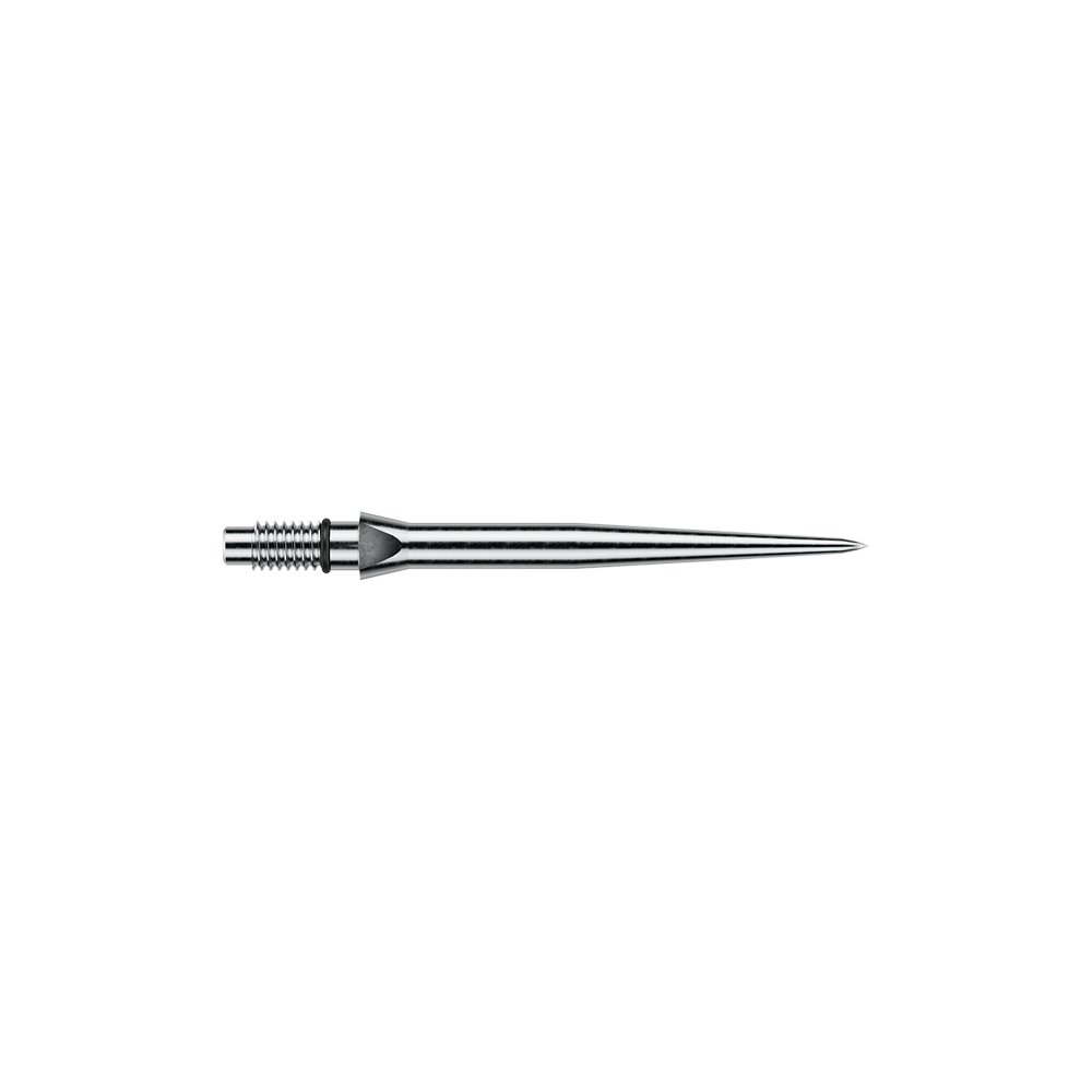 Winmau Switch Point Smooth steel dart tips - Silver Effect Zu sehen sind Winmau Switch Point Smooth Silver Effect Steeldartspitzen mit 26 mm Länge. Die Spitzen sind silberfarben und glänzend ausgeführt.