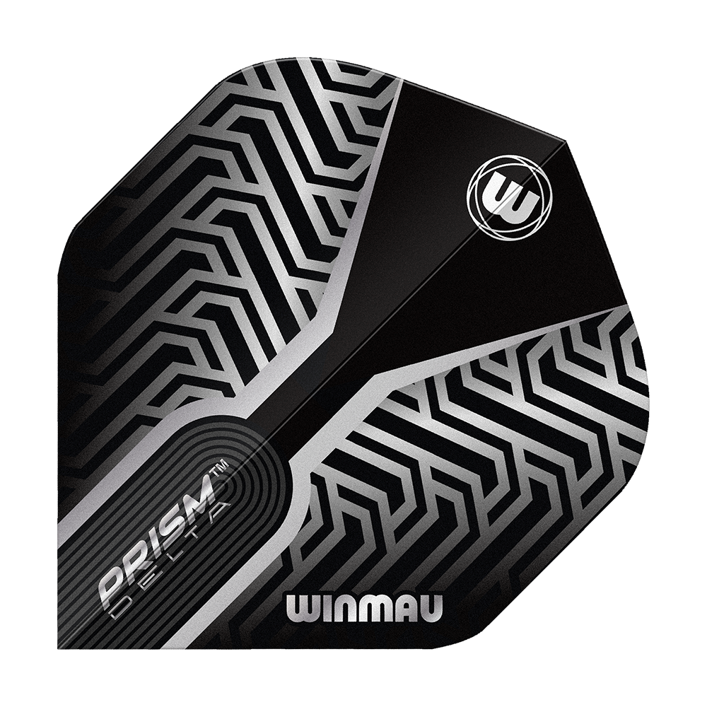 Winmau Prism Delta Silver No2 Standard Flights Das Bild zeigt die Winmau Prism Delta Silver No2 Standard Flights. Diese Flights sind für den Einsatz an Dartpfeilen geeignet.