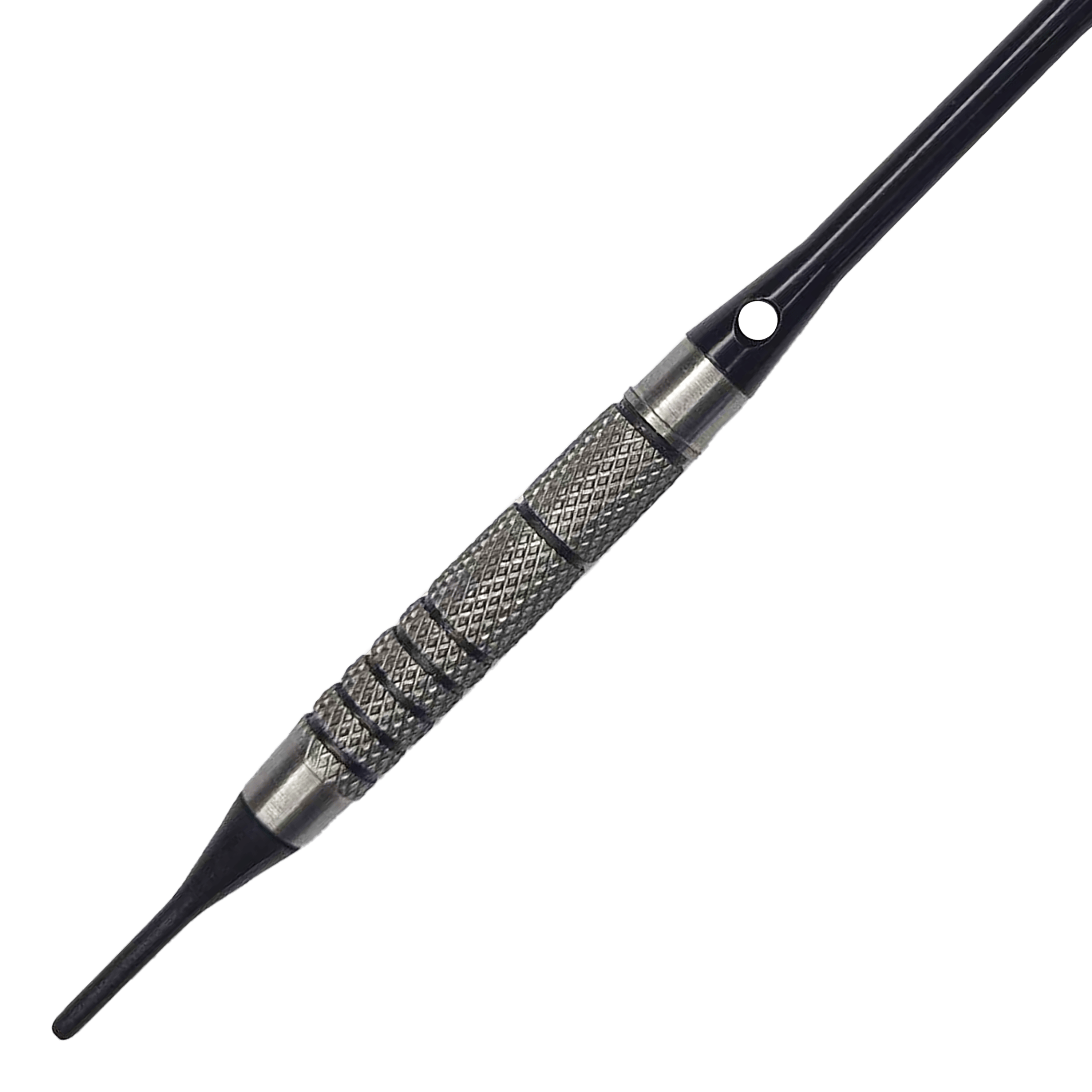 McDart 85 Tungsten V10 Soft Darts - 17.5g Dies ist ein McDart 85er Tungsten V10 Softdart mit einem Gewicht von 17,5 g. Der Dartpfeil hat eine strukturierte Metalloberfläche für besseren Halt.