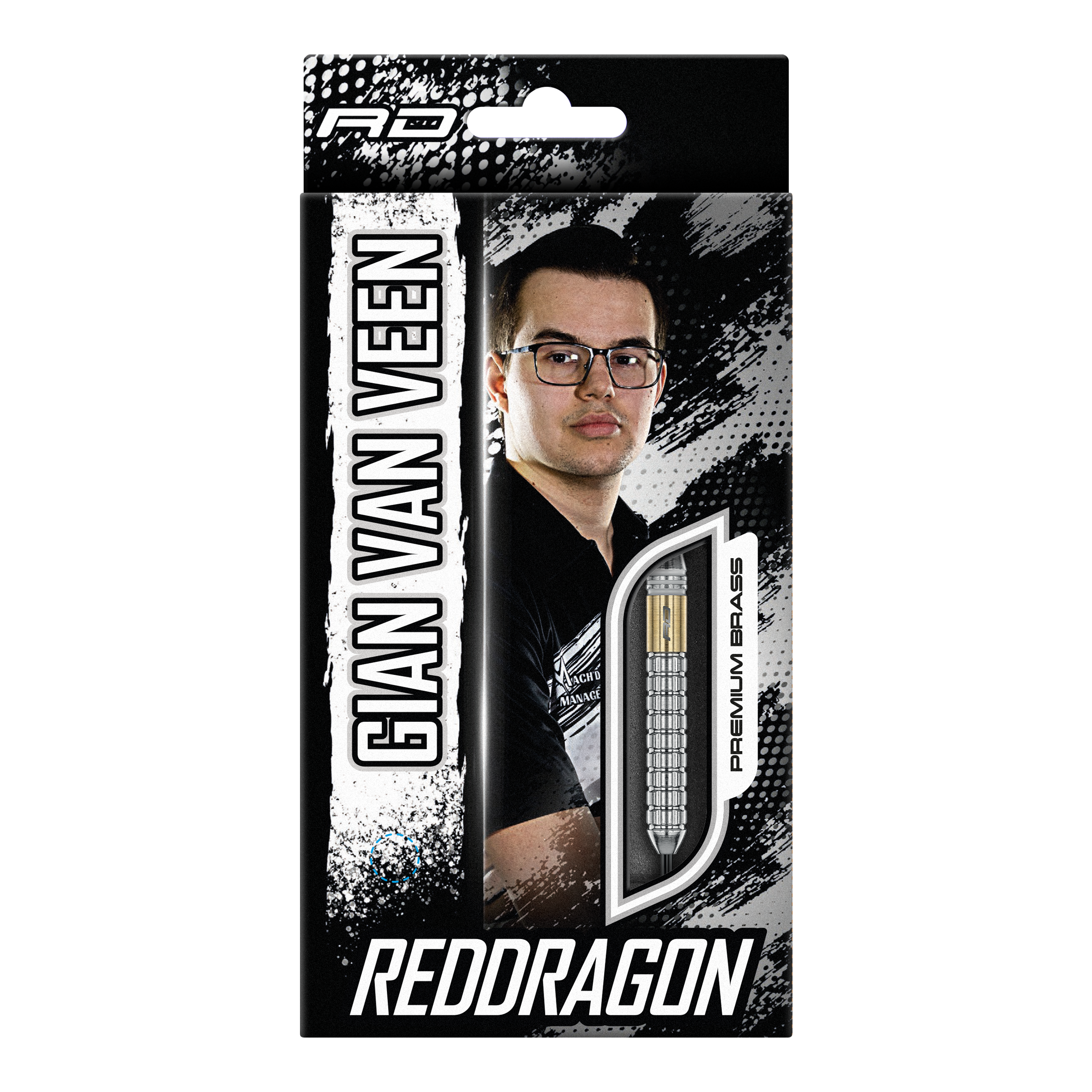 Red Dragon Gian Van Veen Brass Steeldarts - 21 g Abgebildet sind die Red Dragon Gian Van Veen Brass Steeldarts mit 21 g Gewicht. Die hochwertigen Steeldarts sind perfekt für den Einsatz im Turniersport.