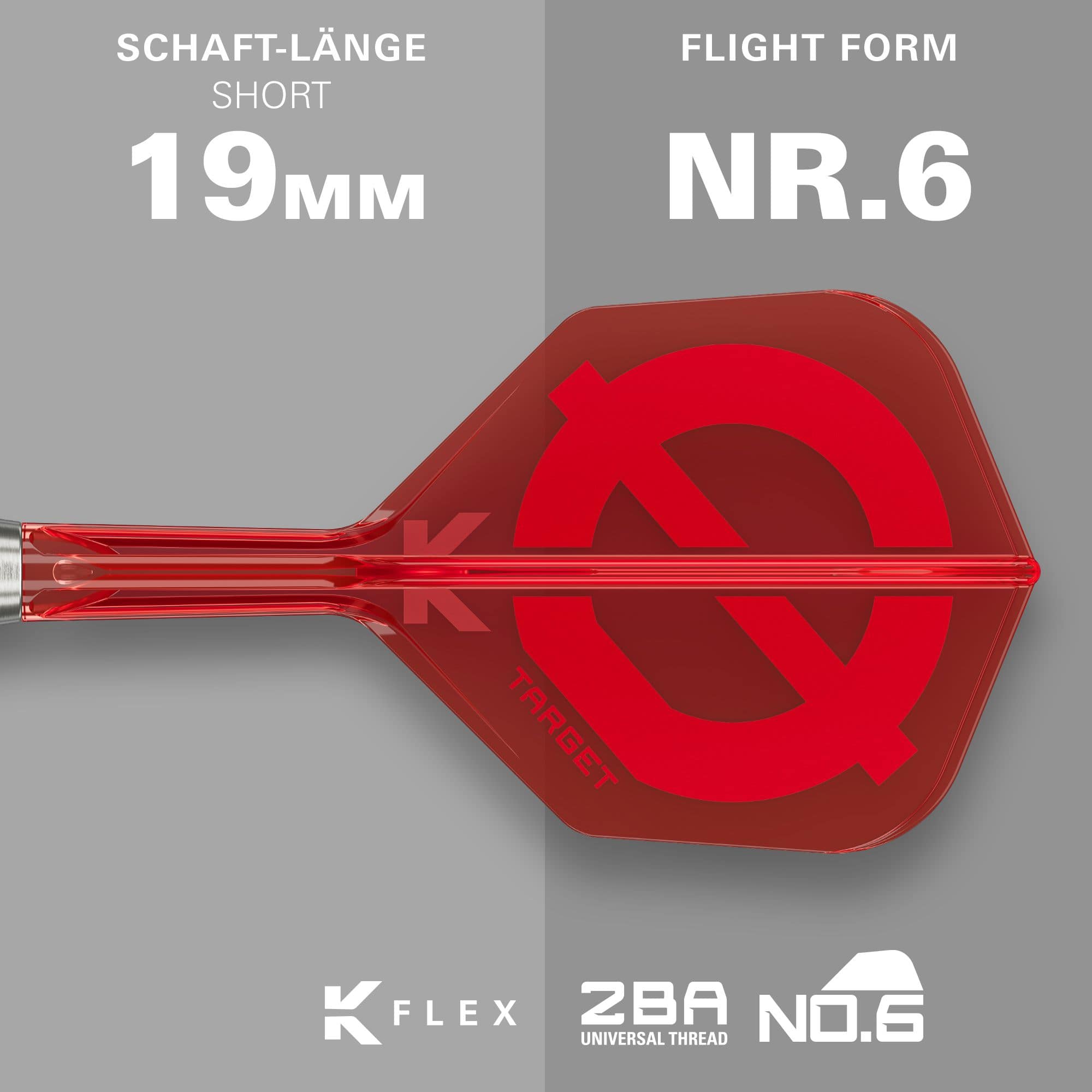Target Group O 12 Softdarts Abgebildet ist das Target Group O 12 Softdarts Set. Detaillierte Komponenten werden dargestellt.