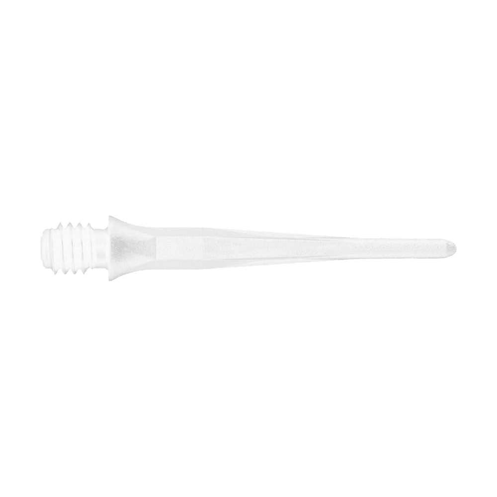 Caliburn 2BA Soft Dart Tips White - Pack of 50 Gezeigt werden Caliburn 2BA Softdartspitzen in Weiß als praktischer 50er Pack. Diese weißen Softdartspitzen sind für viele Darts geeignet.