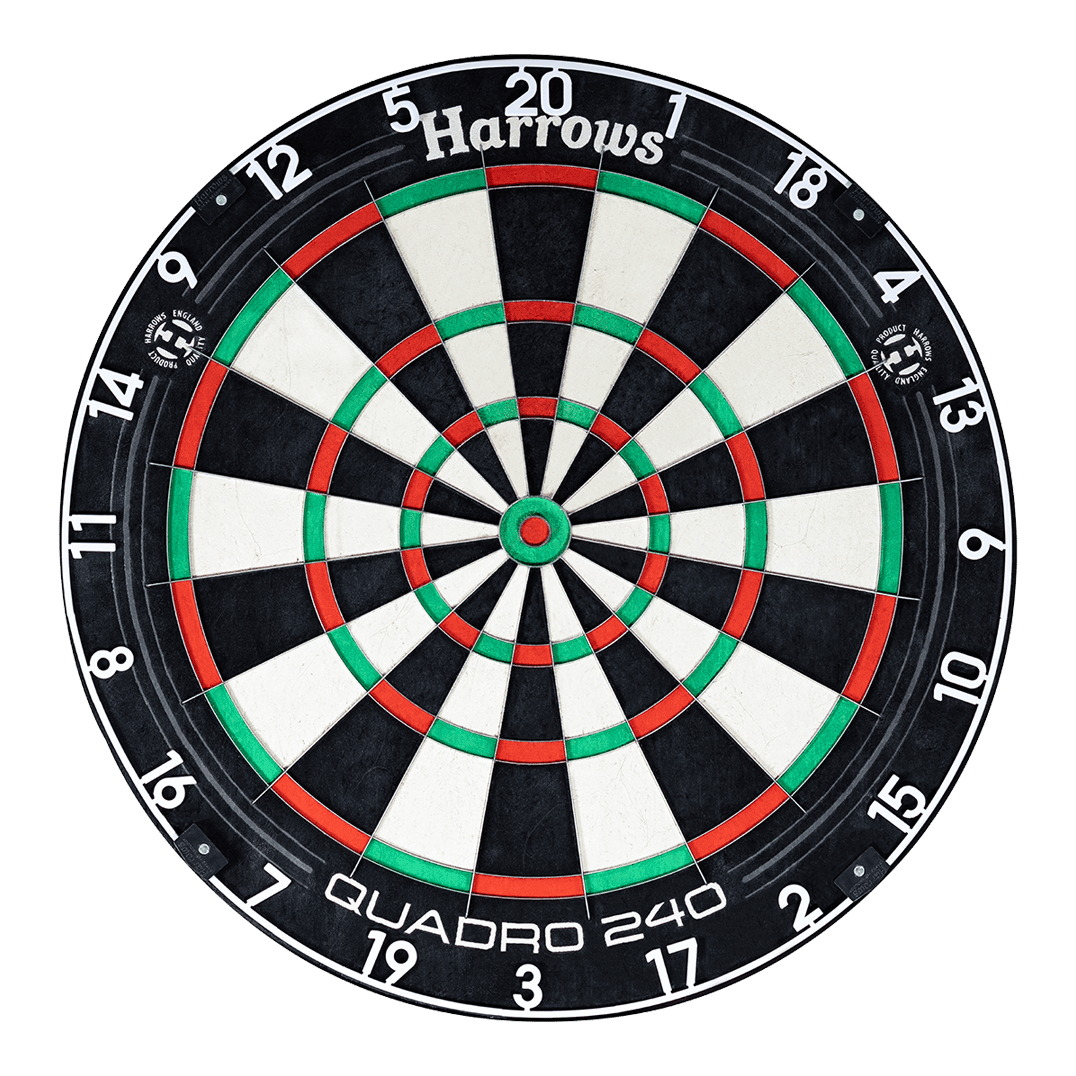 Harrows Quadro 240 Steeldartboard