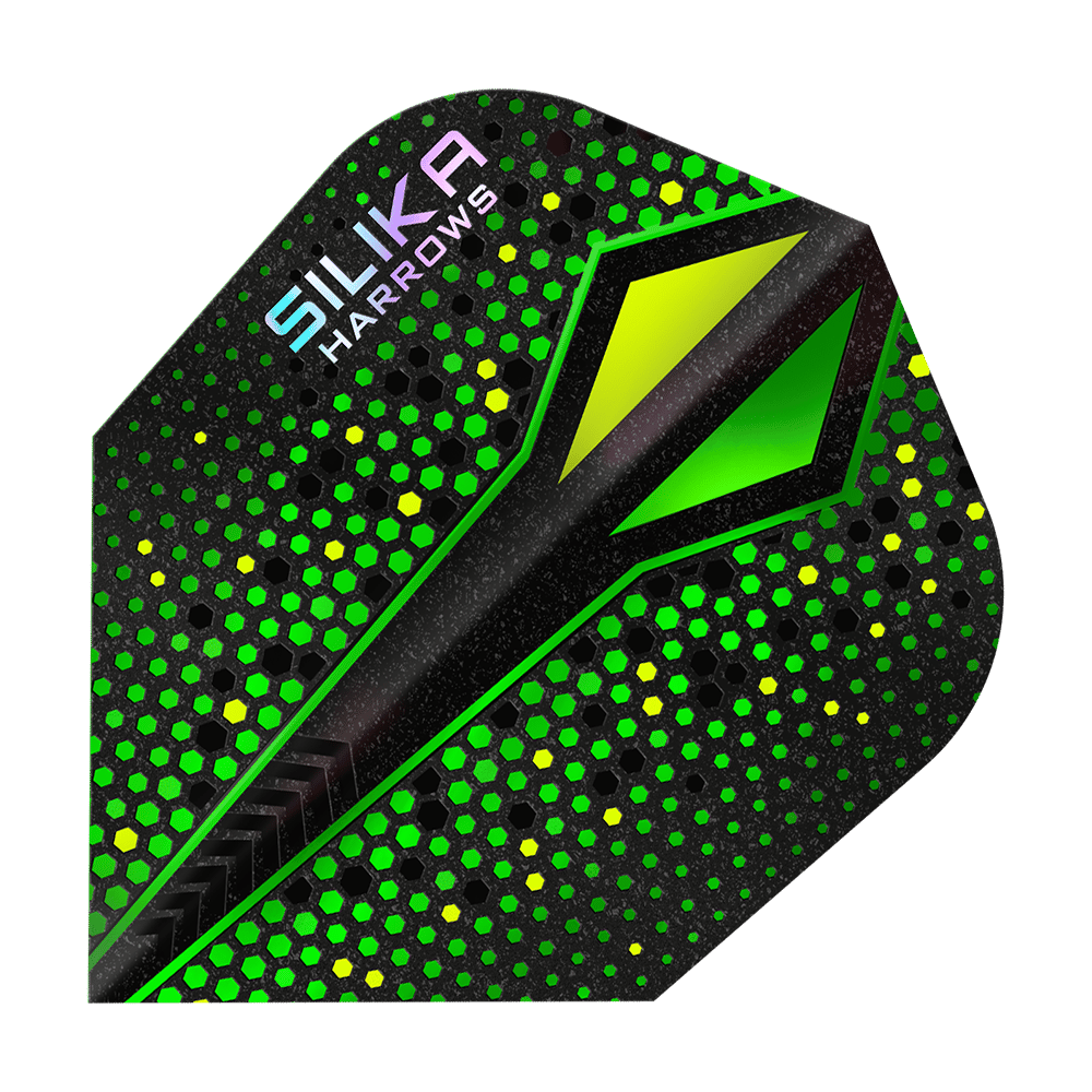 Harrows Silika Colorshift Tough Crystalline Coating Green-X No6 Flights