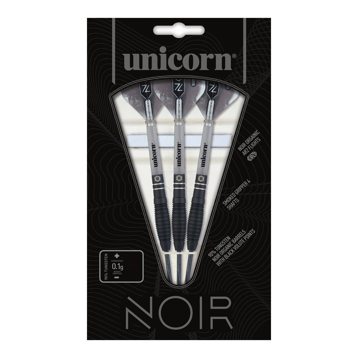 Unicorn Noir Style 1 steel darts
