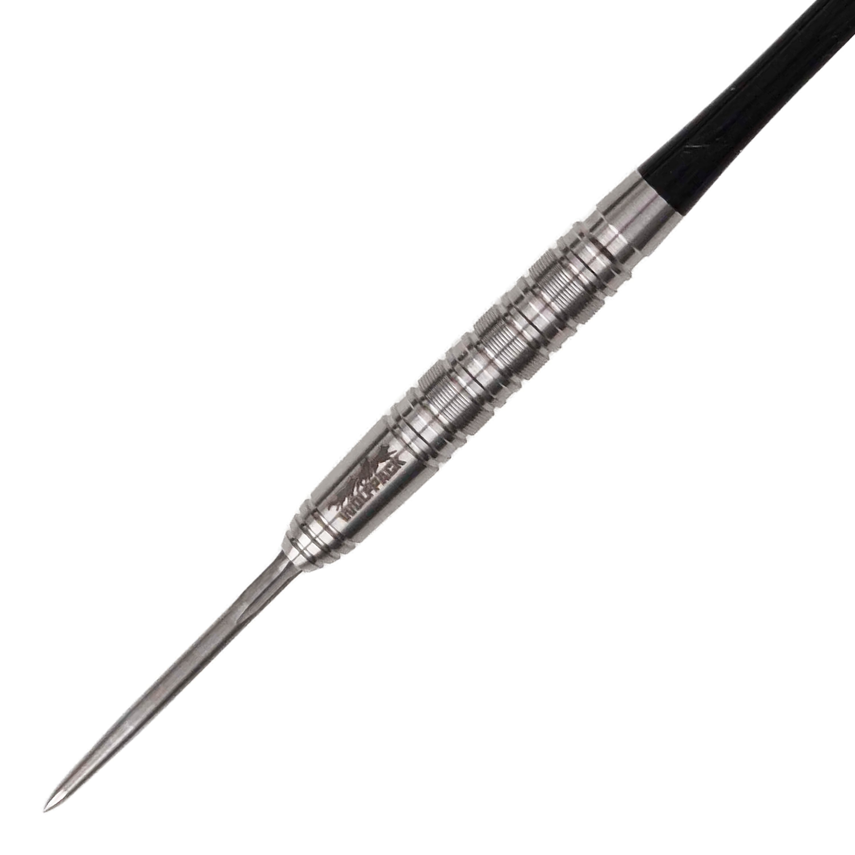 Hier ist das Set Caliburn Wolfpack W7 Steeldarts - 21g abgebildet. Es eignet sich perfekt für präzises Dartspiel.