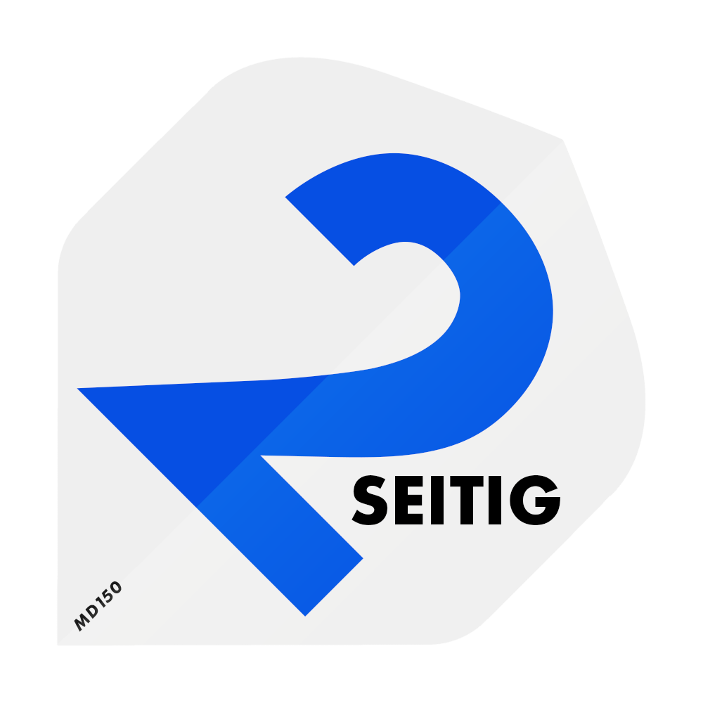 MD-201-Log_2-Seitig_Bedruckte_Flights_Logo_MD150_1 Das Bild zeigt ein großes, blaues Symbol in Form einer umgekehrten "2" mit einem Pfeil. Daneben steht das Wort "SEITIG" in fetten, schwarzen Buchstaben.