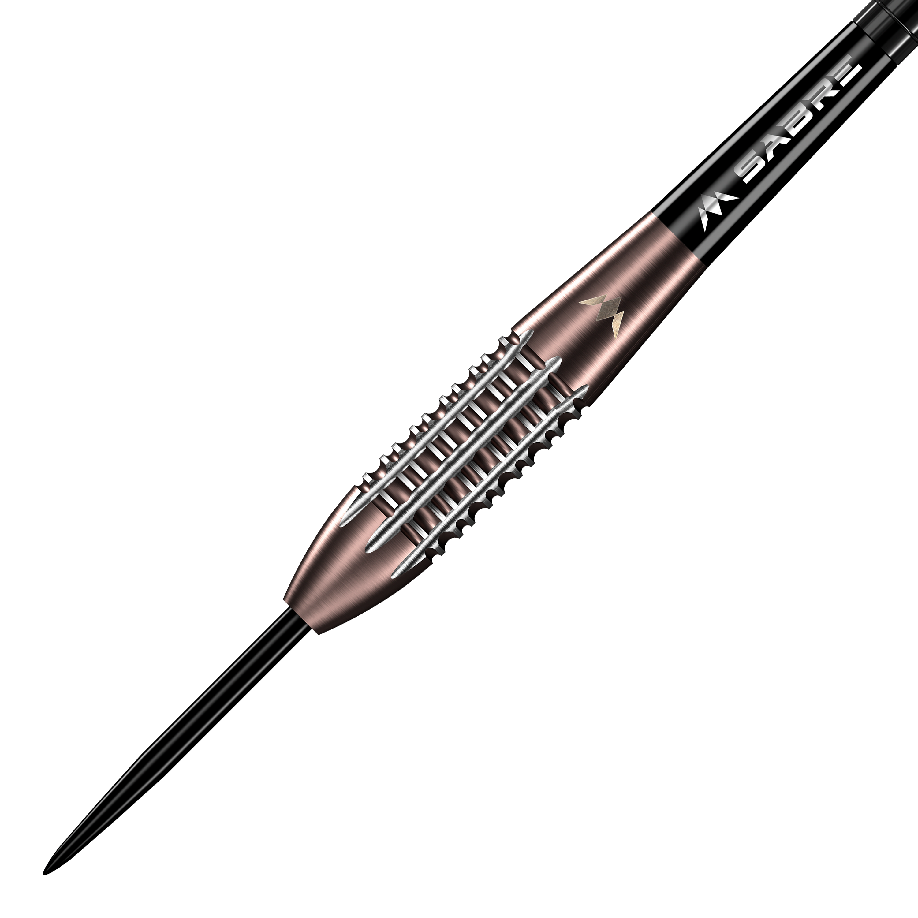 Mission Arkitekt Bronze Silica PVD Steeldarts - 23.5g Das Bild zeigt die Mission Arkitekt Bronze Silika PVD Steeldarts mit einem Gewicht von 23,5g. Die Steeldarts haben ein elegantes Bronze-Design.