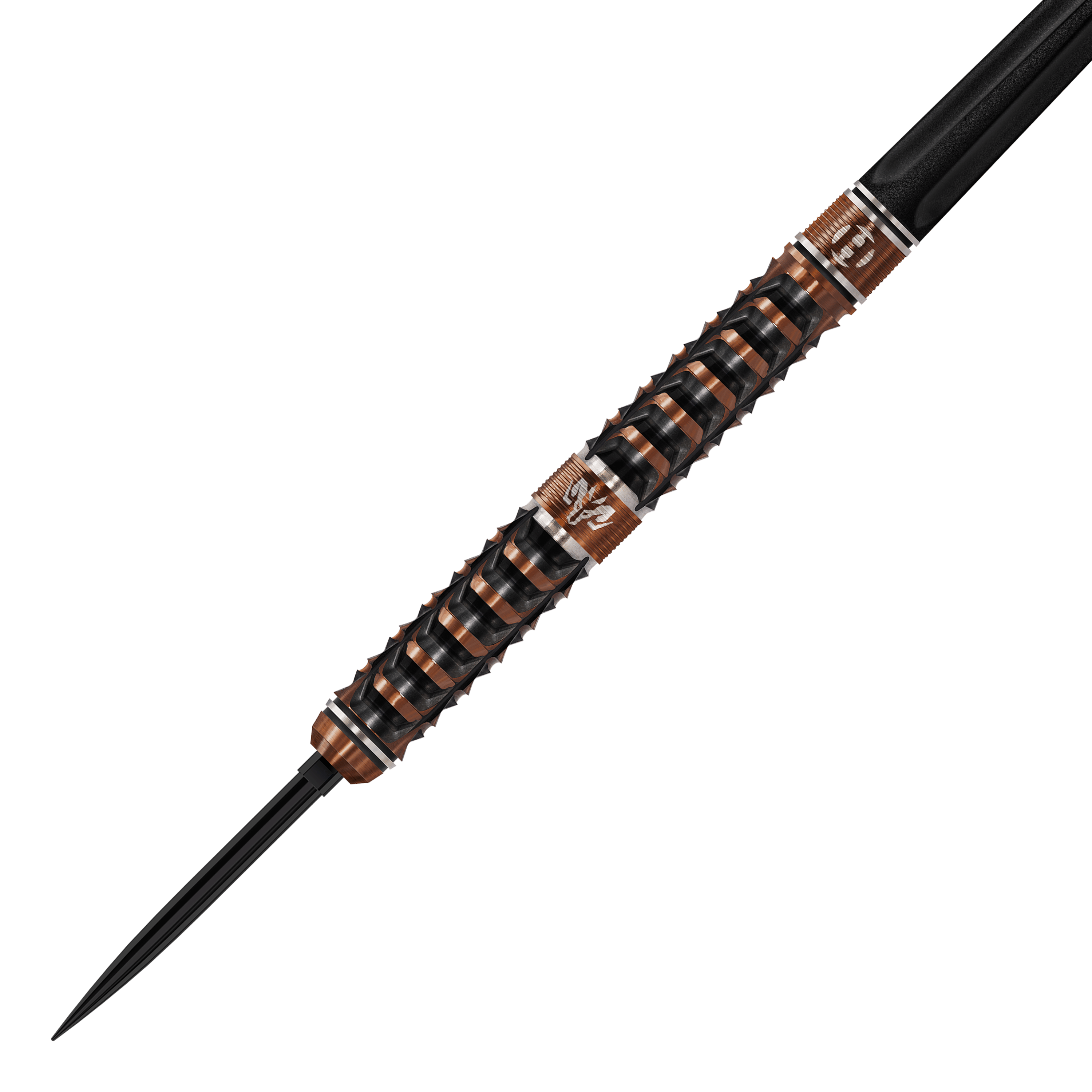 Harrows Tungsten Trinity Quick Point Steel Darts Harrows Wolfram Trinity Quick Point Steeldarts sind auf diesem Bild abgebildet. Diese Steeldarts sind für präzises Dartspiel konzipiert.