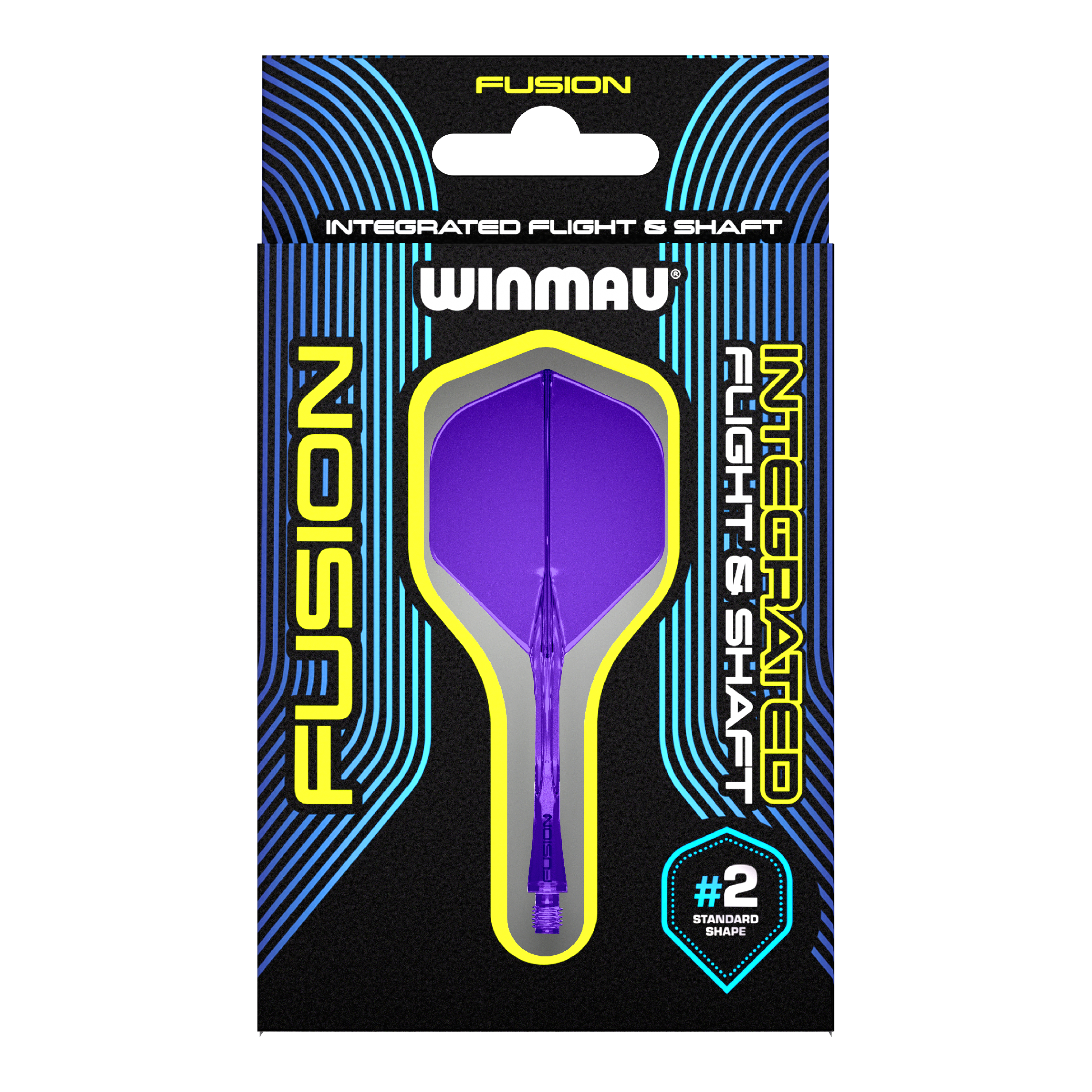 Winmau Fusion Flight-Shaft-System Standard Lila