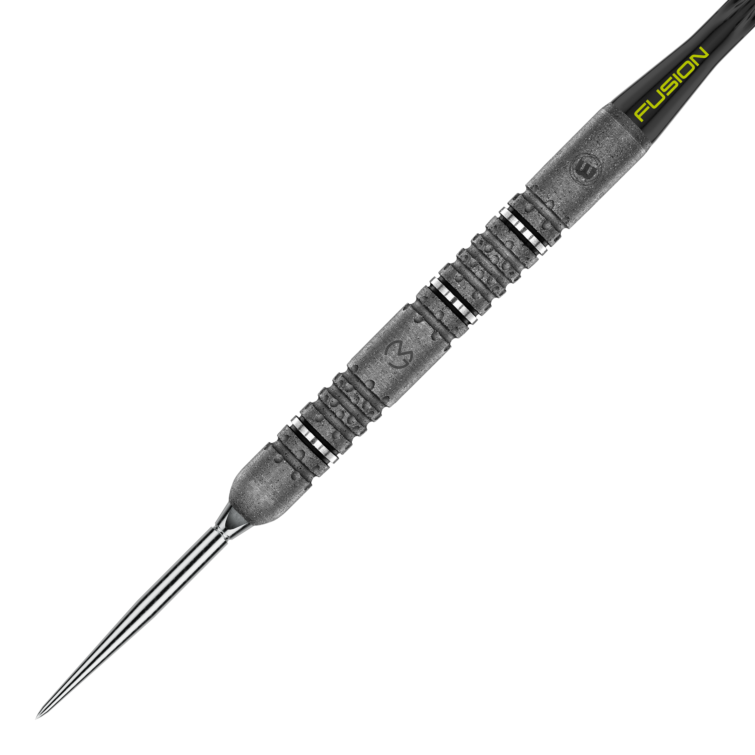 Das Bild zeigt die Winmau MvG Signature Edition Switch Points Steeldarts. Diese Pfeile sind in einer Signature-Ausführung für hohe Ansprüche gefertigt.