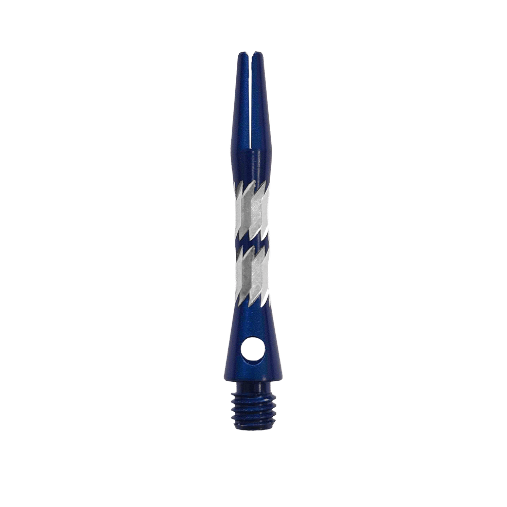 Bulls NL Minor Aluminum Shafts - Blue - 33 mm Abgebildet sind Bulls NL Minor Aluminium Shafts in Blau, 33 mm lang. Die Schäfte sind für Dartpfeile geeignet.