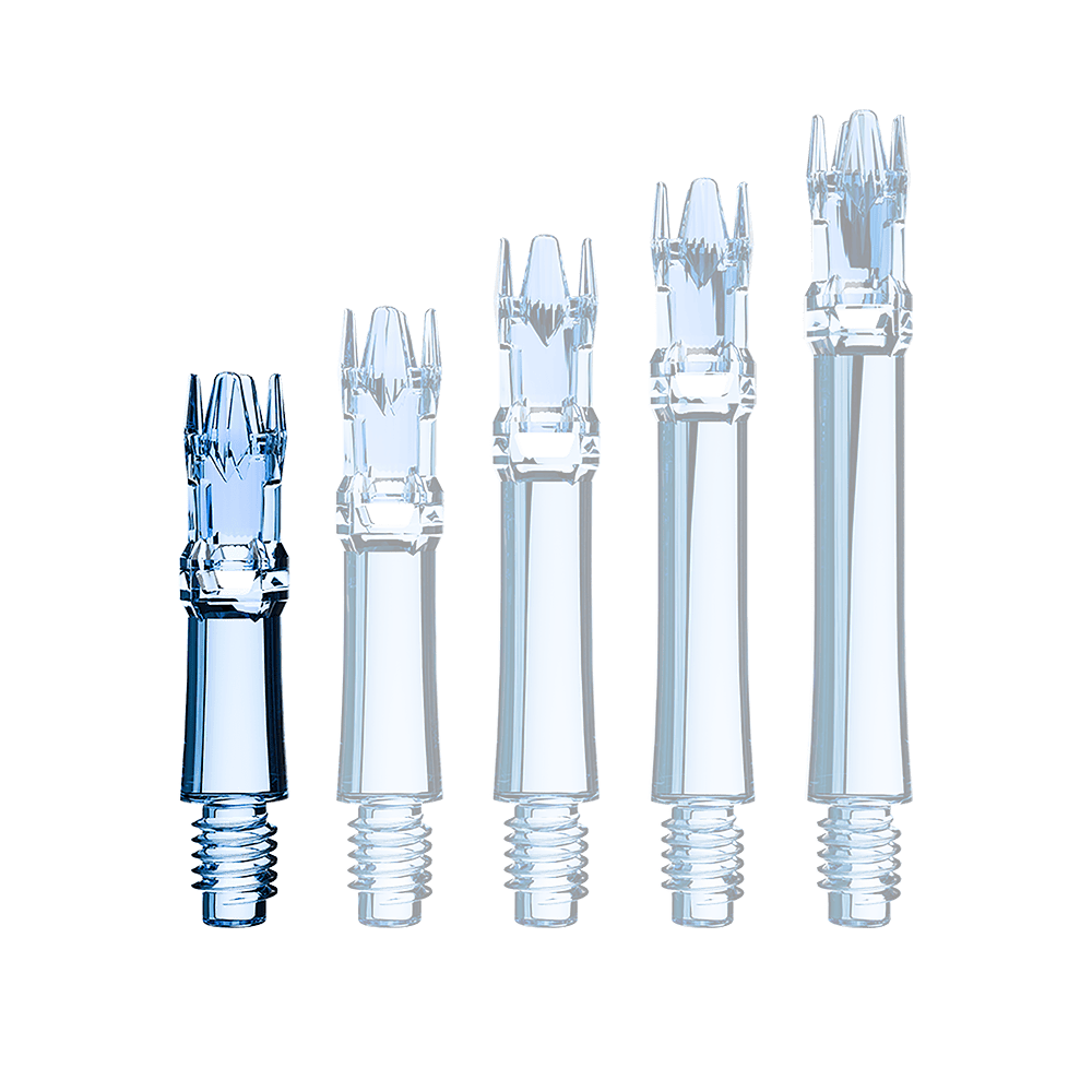 L-Style L-System Replacement Shafts - Clear Blue