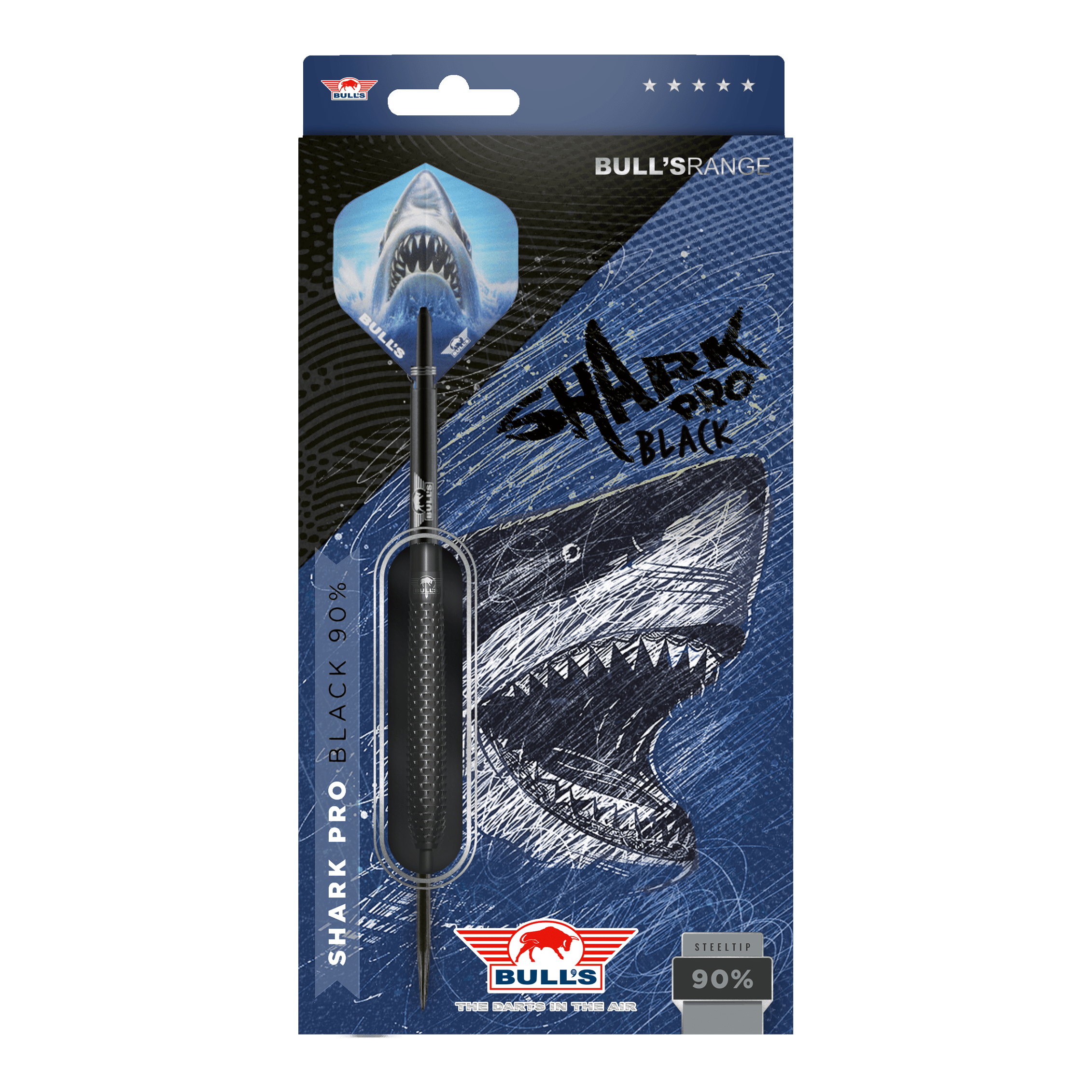 Bulls NL Shark Pro Black Steeldarts