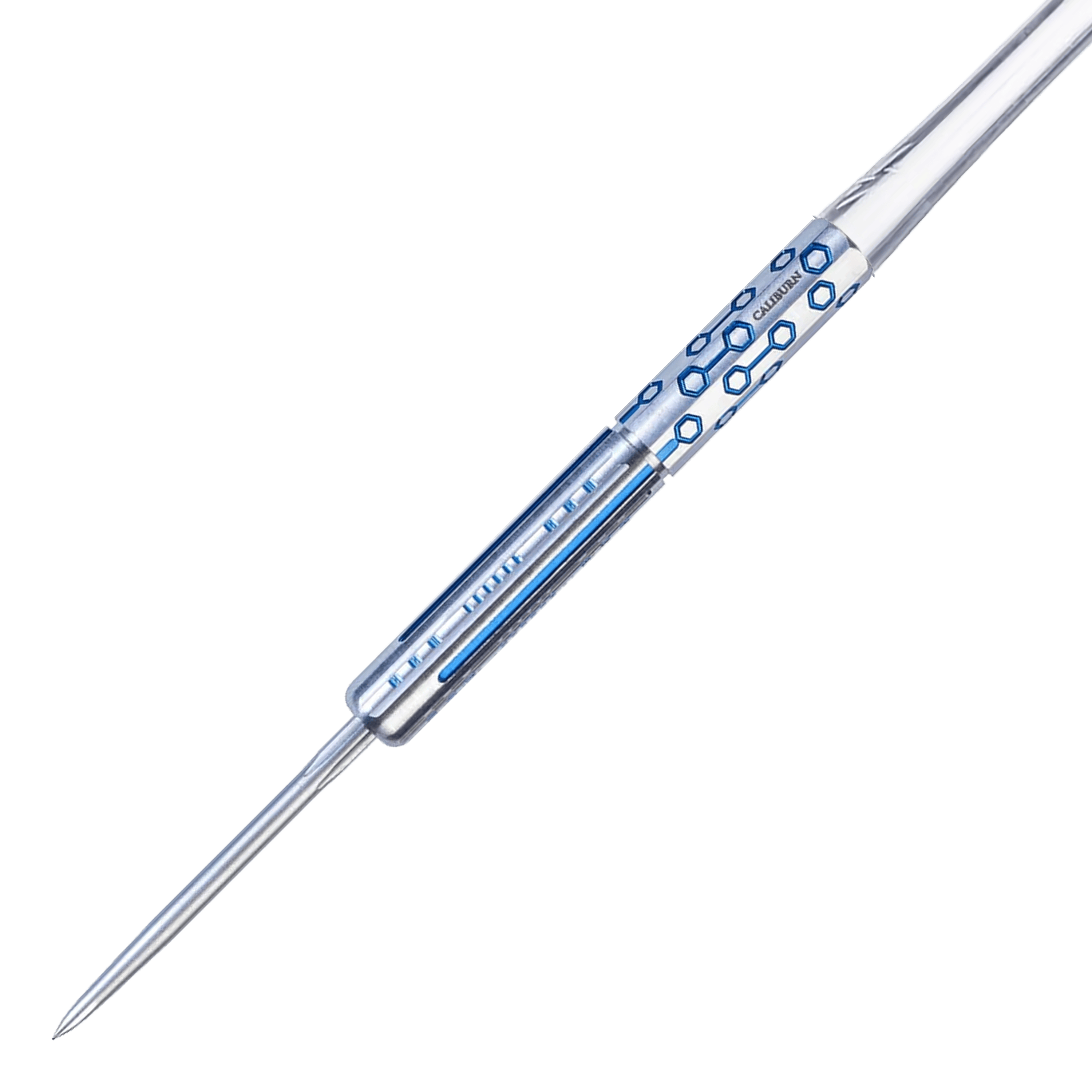 Caliburn Starships Series Demeter Steeldarts - 23g Das Bild zeigt die Caliburn Starships Series Demeter Steeldarts mit einem Gewicht von 23g. Die Steeldarts sind detailliert dargestellt.