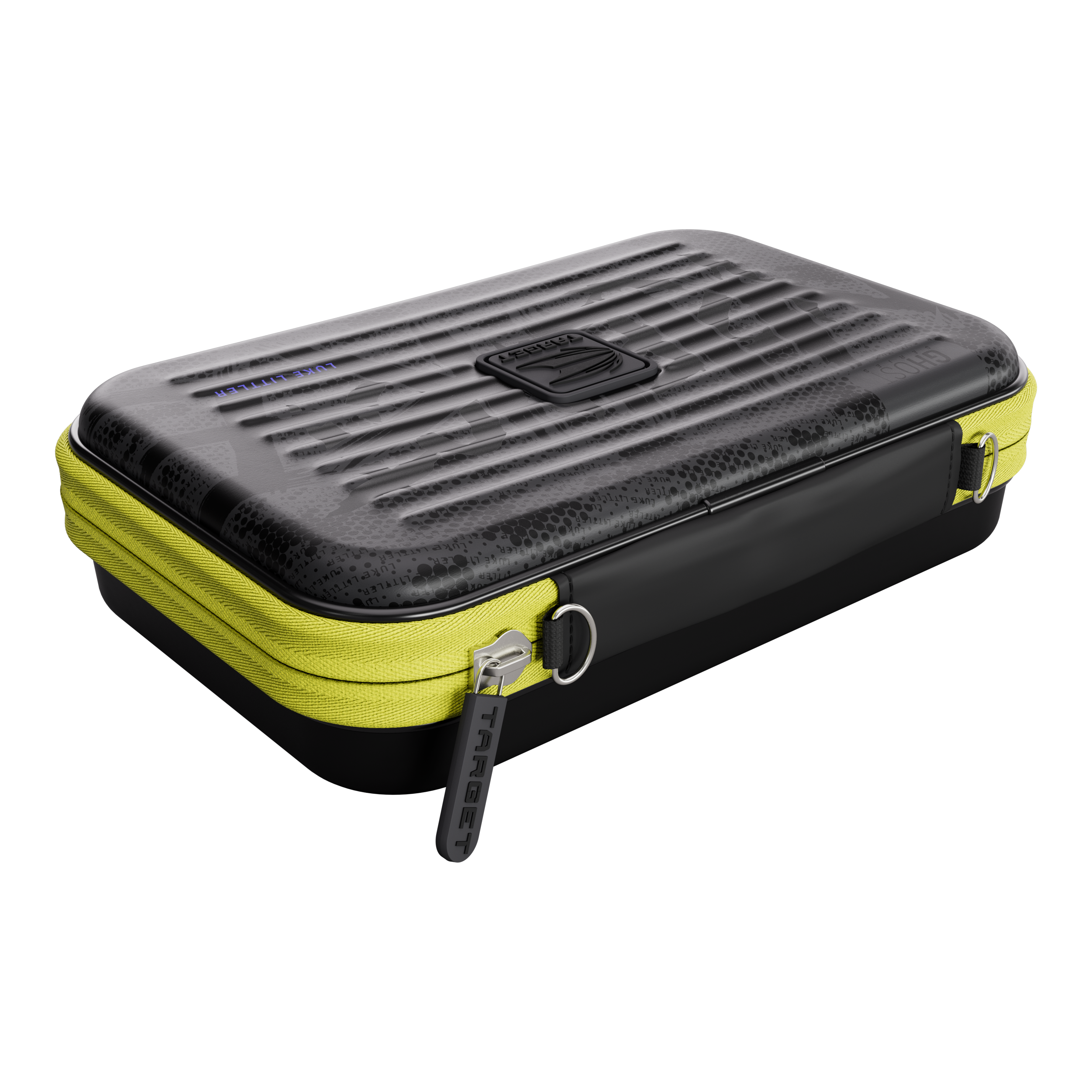 Takoma XL Ghost Series Luke Littler dart case Abgebildet ist das Takoma XL Ghost Series Luke Littler Dartcase. Dieses Etui dient zur sicheren Aufbewahrung von Darts.