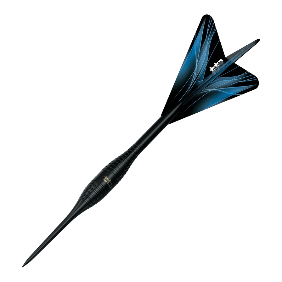 Caliburn TTD Complete Titanium T2 Black Steeldarts - 6g Abgebildet ist das Produkt Caliburn TTD Complete Titanium T2 Black Steeldarts - 6g. Die abgebildeten Steeldarts sind aus schwarzem Titan gefertigt.