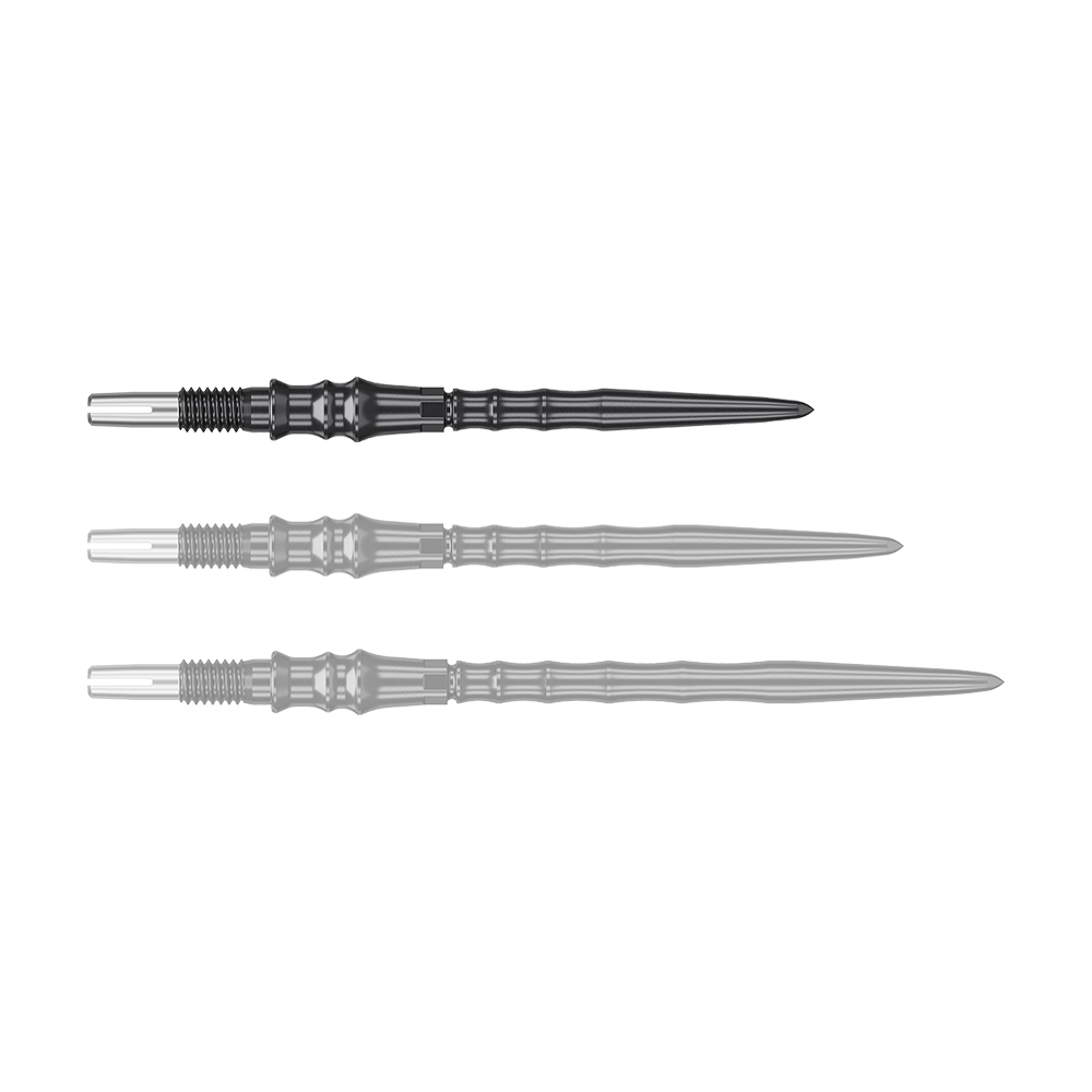 Target Japan Premium Swiss Point Steel Dart Tips - Black Zu sehen ist ein Produkt mit dem Dateinamen '340373_Target_Japan_Premium_SwissPoint_Steeldartspitzen_Schwarz_30mm_1'. Es handelt sich vermutlich um schwarze Premium-Steeldartspitzen mit einer Länge von 30mm.