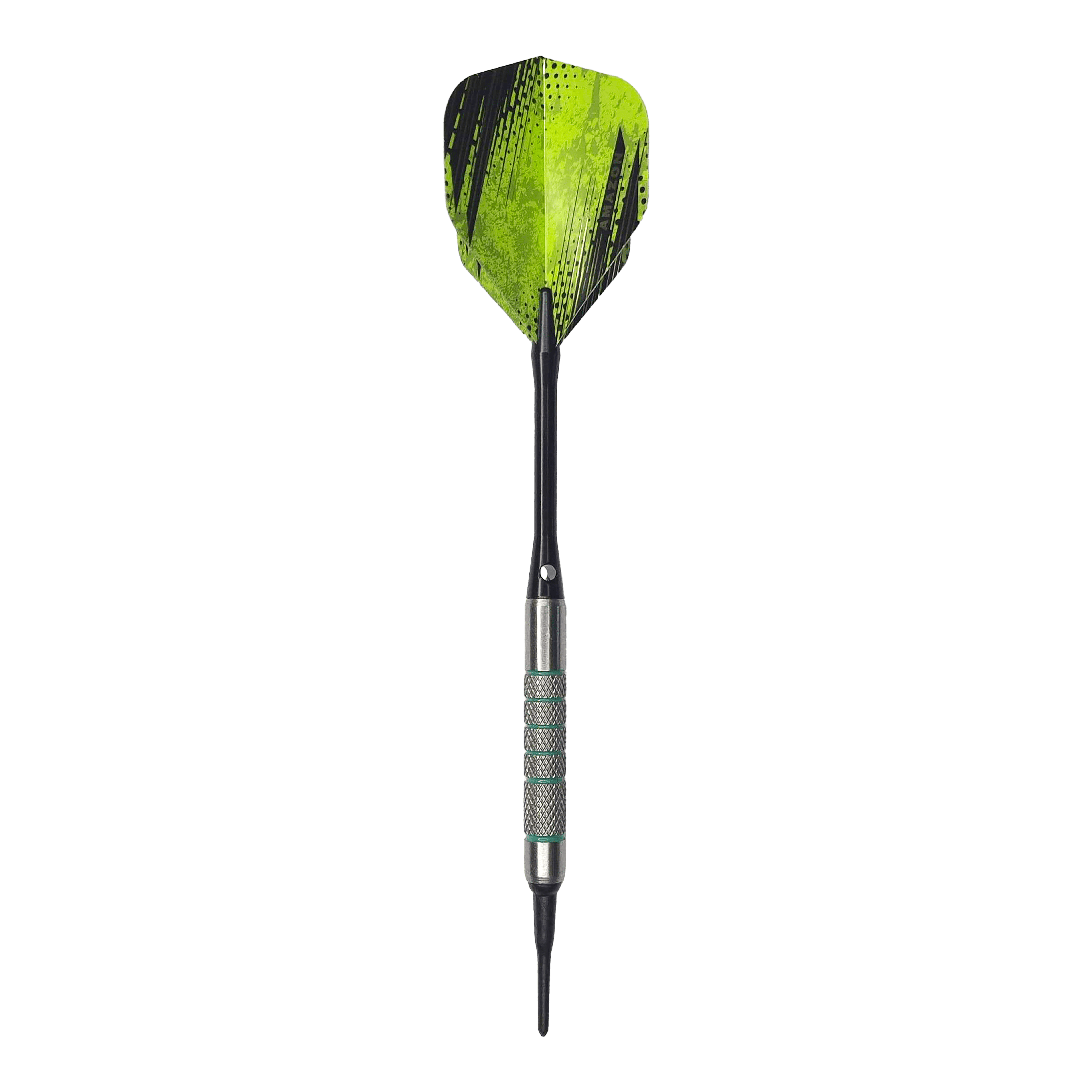 McDart 85 Tungsten V7 soft darts - 16.5g McDart 85er Tungsten V7 Softdarts - 16,5g ist als einzelner Dart zu sehen. Die Spitze und der Schaft sind gut erkennbar.
