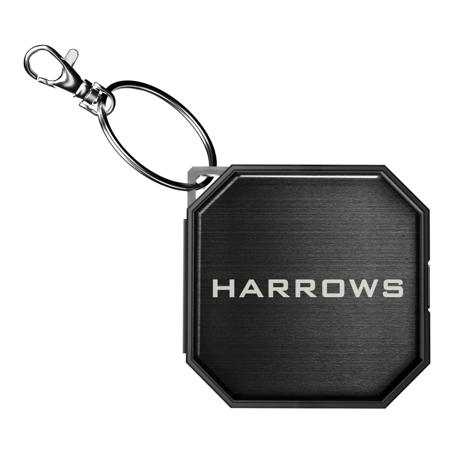 Harrow's Premium Quick Point Tool Case Zu sehen ist das Harrows Premium Quick Point Tool Case. Es dient zur sicheren Aufbewahrung und Organisation von Dart-Tools.