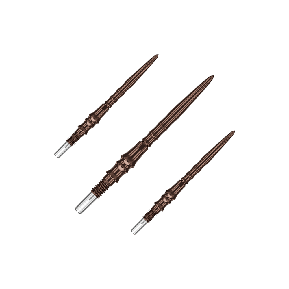 Target Japan Premium Swiss Point Steldart Tips - Silica Auf dem Bild sieht man ein Set von Steeldartspitzen, Modell Silica mit 30mm Länge. Es handelt sich um die Target Japan Premium SwissPoint Serie.