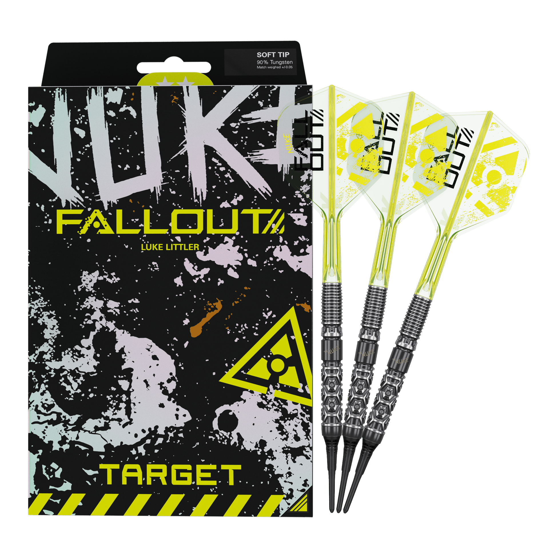 Target Luke Littler Nuke Fallout Soft Darts - 19g