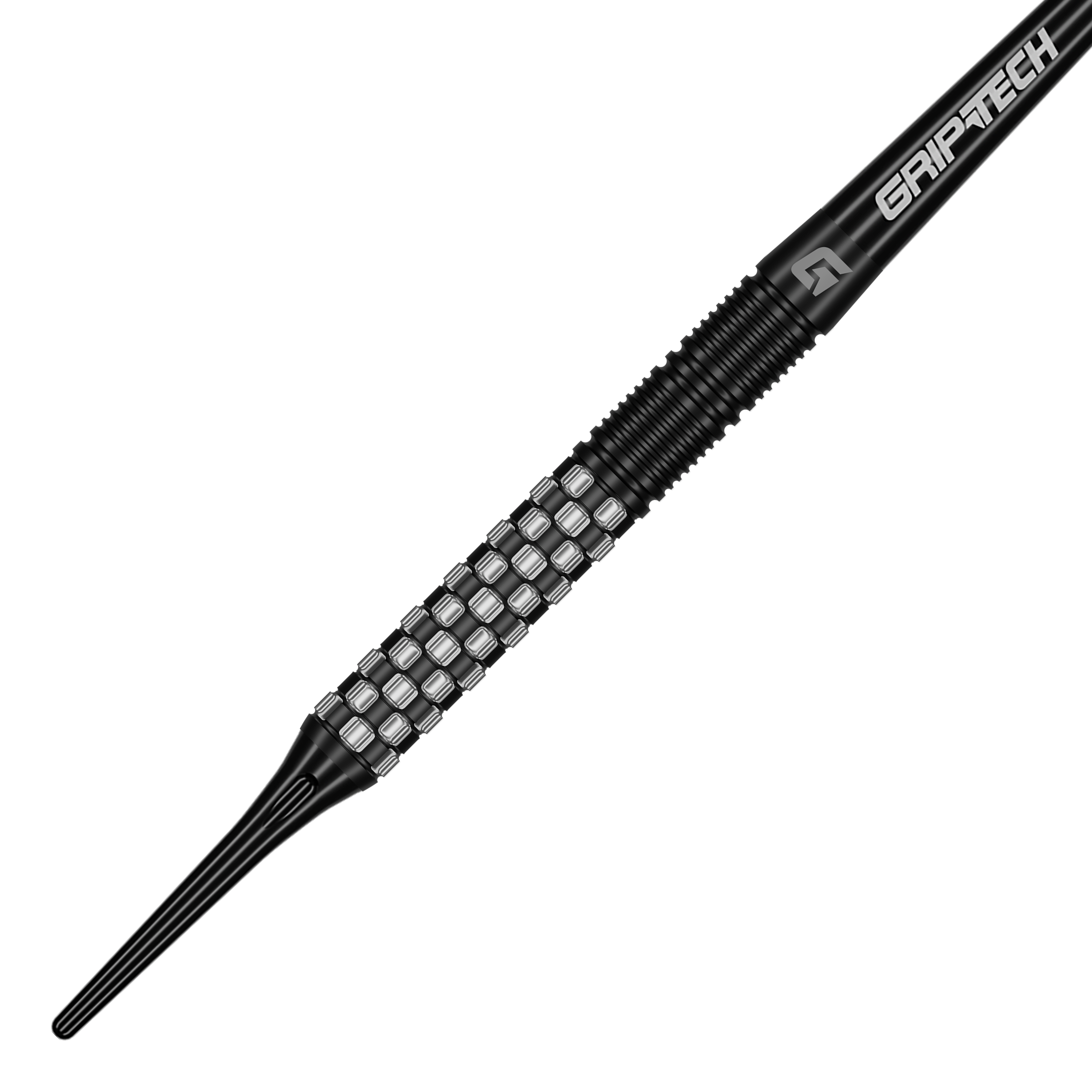 Es ist ein Dartpfeil der GOAT Finish Line Tungsten Softdarts - 20g abgebildet. Dieses Produkt ist für das Präzisionsspiel entwickelt worden.