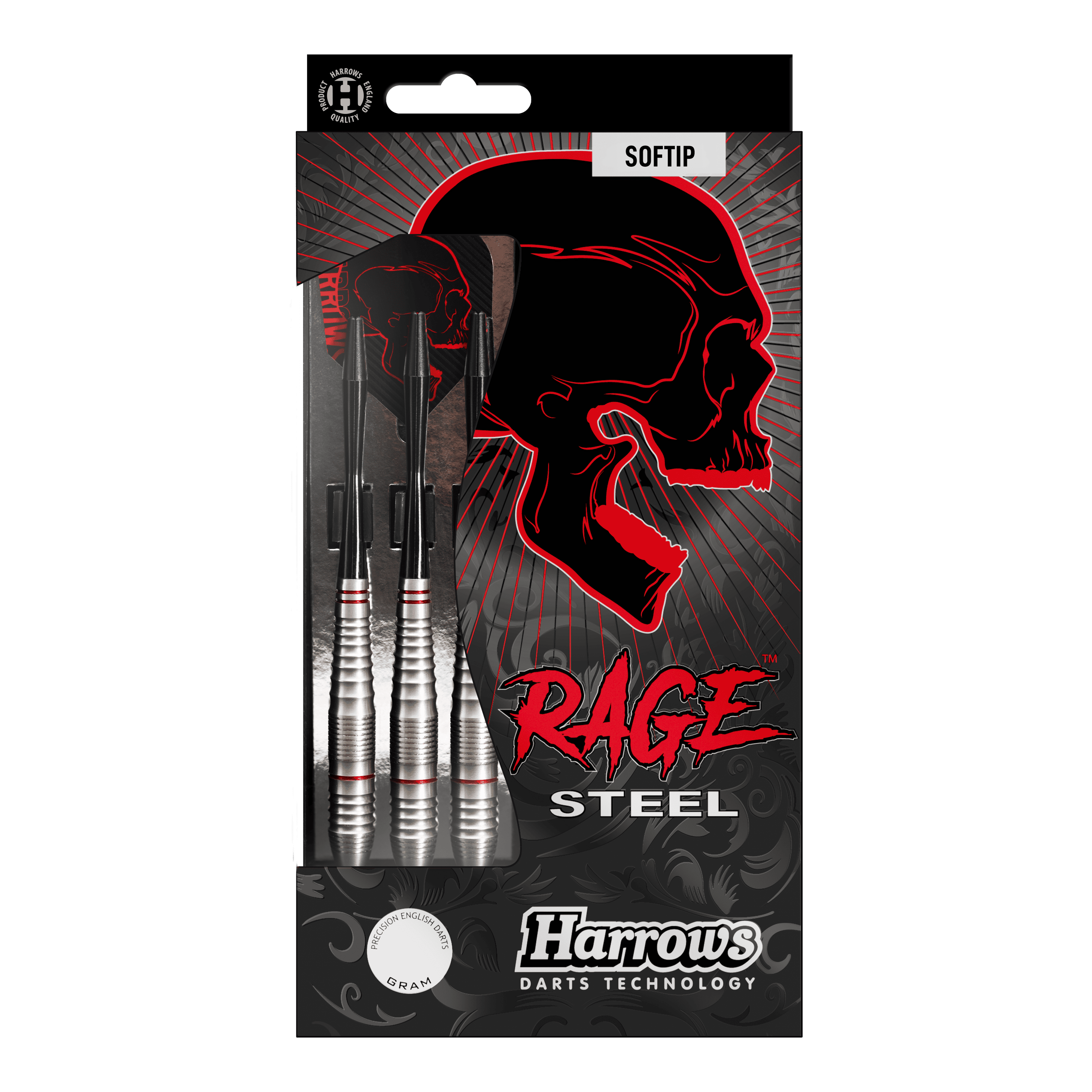 Harrows Rage soft darts