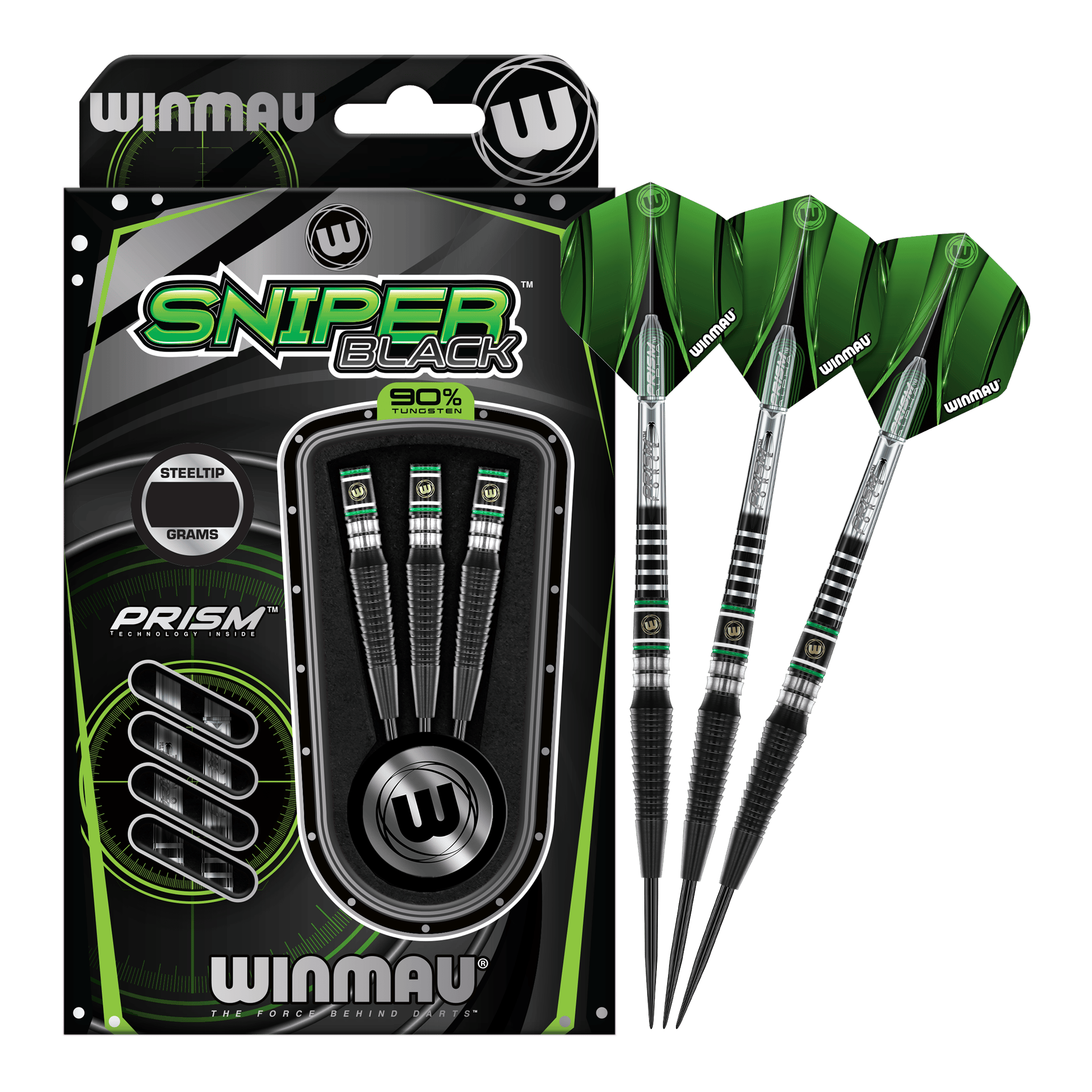 Winmau Sniper Black 2025 Steeldarts