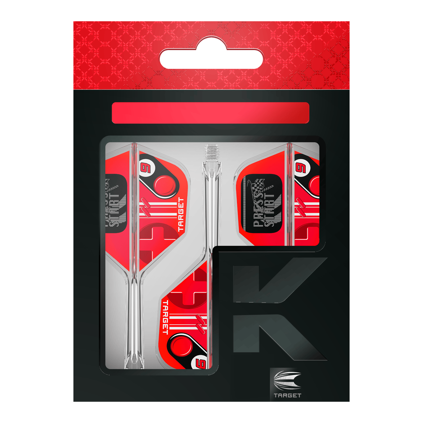 Target K-Flex Press Start No6 Flights Zu sehen sind die Target K-Flex Press Start No6 Flights. Sie werden als Zubehör für Darts verwendet.