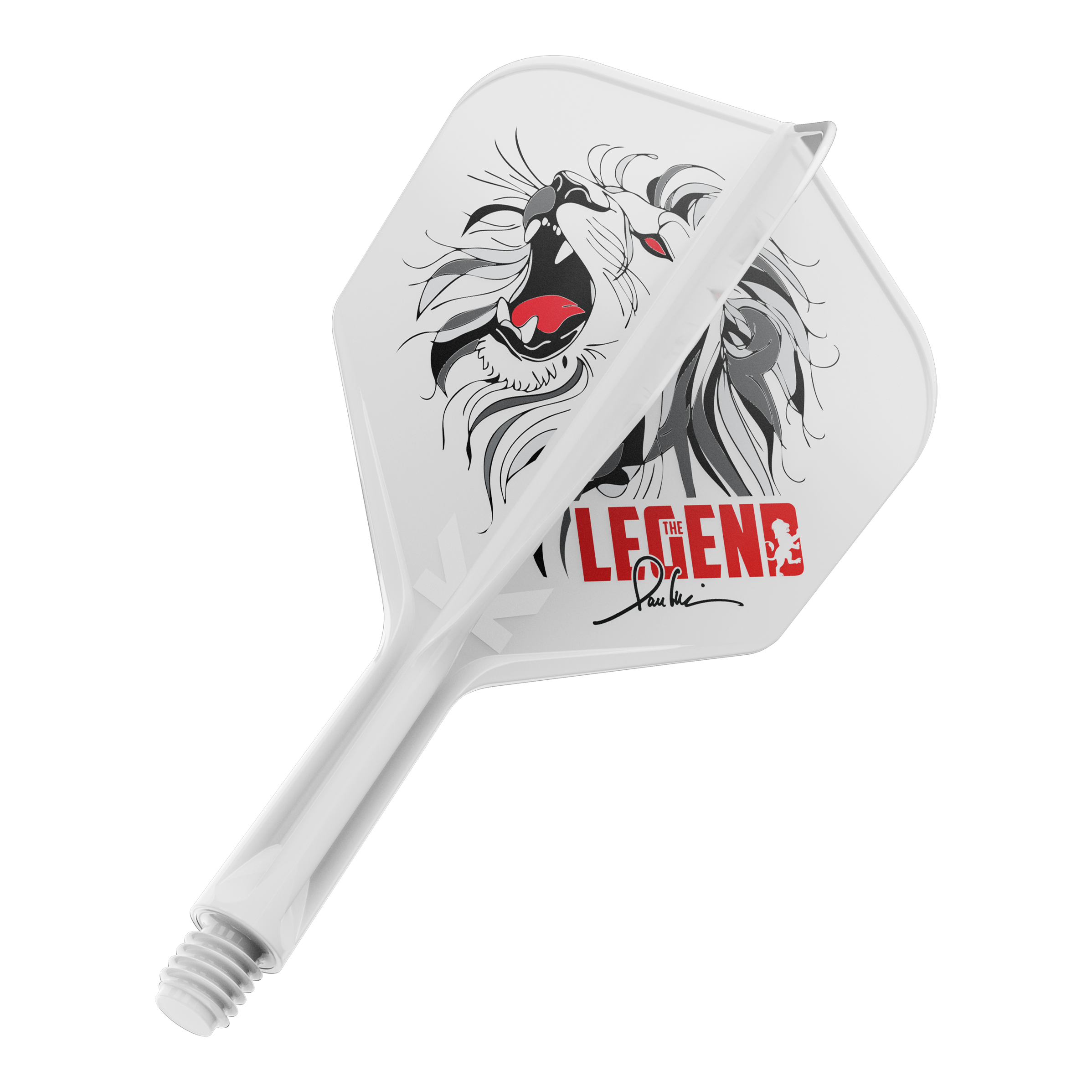 Target Japan K-Flex Paul Lim The Legend Printed No6 Flights Gezeigt wird ein Dart-Flight-Set mit dem Namen '410264_Target_Japan_K-Flex_Paul_Lim_The_Legend_Printed_No6_Flights_19mm_1'. Es handelt sich vermutlich um bedruckte Flights im No6 Design mit 19 mm Größe.