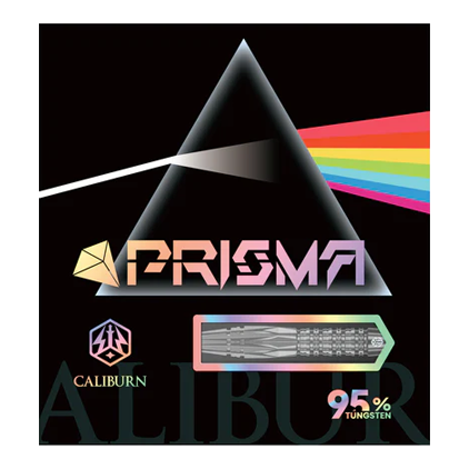Caliburn Prisma P1 steel darts - 19.5g Caliburn Prisma Steeldarts mit einem Gewicht von 19,5g. Diese Steeldarts bieten optimale Kontrolle beim Werfen.