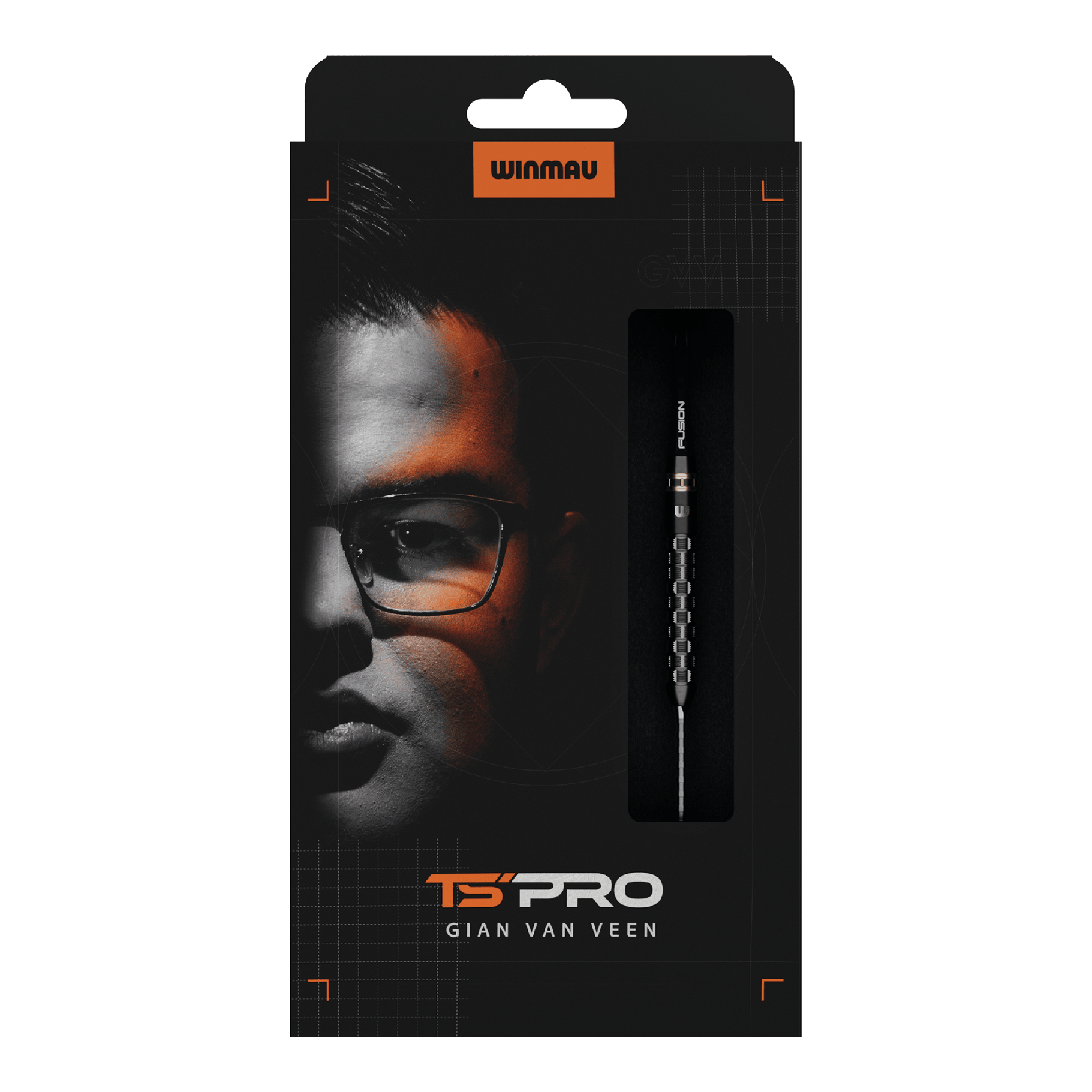 Winmau Gian Van Veen TS-PRO Switch Point Steeldarts Das Produktbild zeigt Winmau Gian Van Veen TS-PRO Switch Point Steeldarts. Die Darts sind formatfüllend zu sehen.