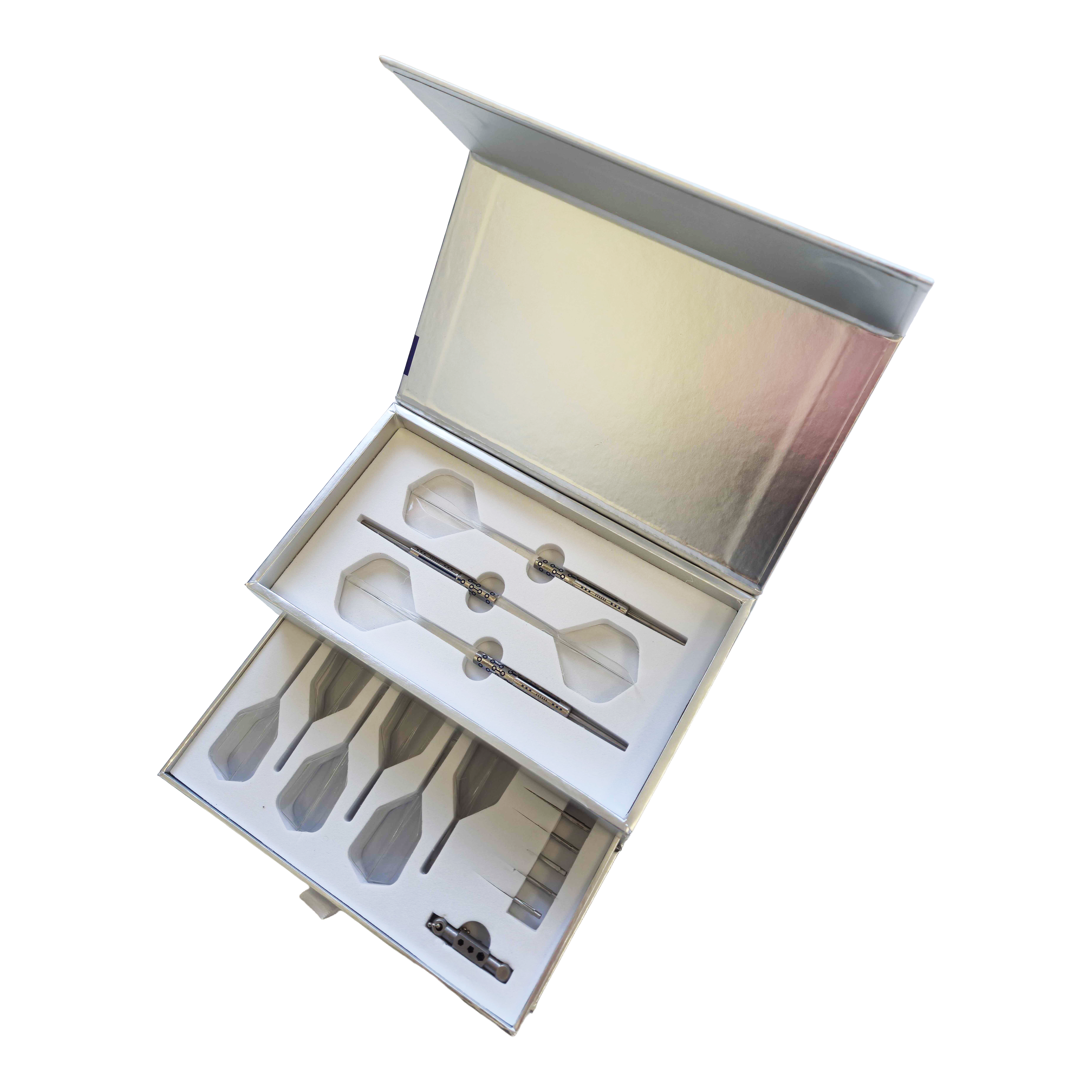 Caliburn Starships Series Demeter Steeldarts - 23g Abgebildet sind Caliburn Starships Series Demeter Steeldarts - 23g. Das Produkt ist auf dem Foto klar erkennbar.