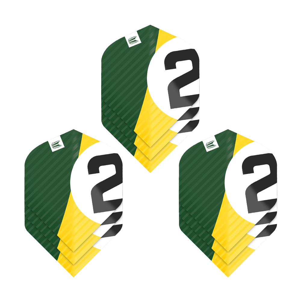 337207_Target_ProUltra_3Sets_Chicane_Green_Standard_Flights_1XKCR7hond5hby Target Pro Ultra Chicane Green No2 Standard Flights – 3 Sets. Die Flights sind nebeneinander ausgerichtet.