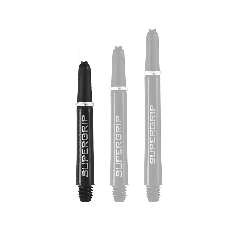 Harrows Supergrip Shafts - Black Silver