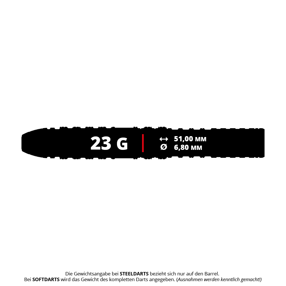Target Japan Yuta Hayashi Sirius Swiss Point Steeldarts - 23g Zu sehen sind die Target Japan Yuta Hayashi Sirius Swiss Point Steeldarts mit 23 Gramm Gewicht. Diese hochwertigen Dartpfeile sind ideal für anspruchsvolle Spieler.