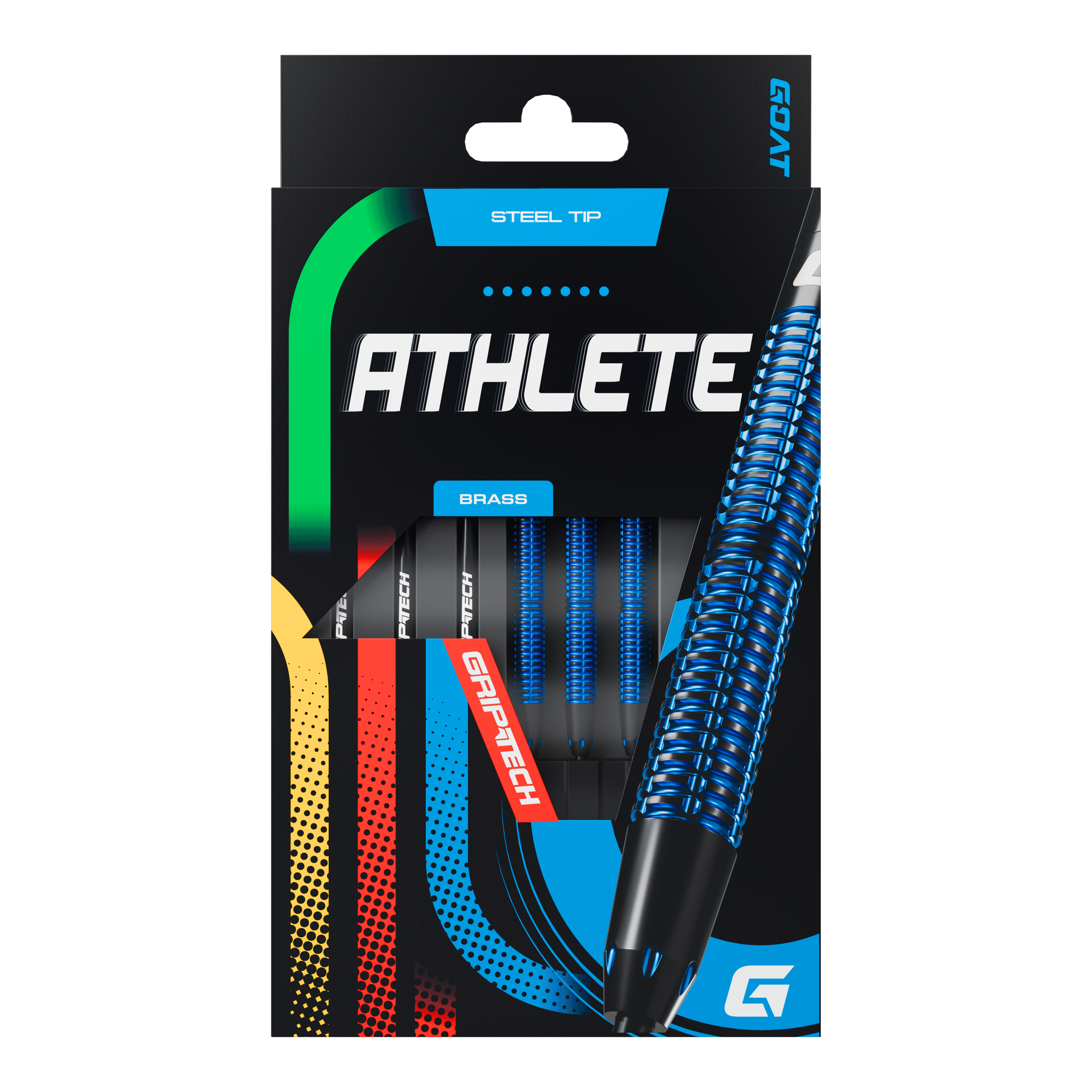 GOAT Athlete Blue Brass Steeldarts - 12g