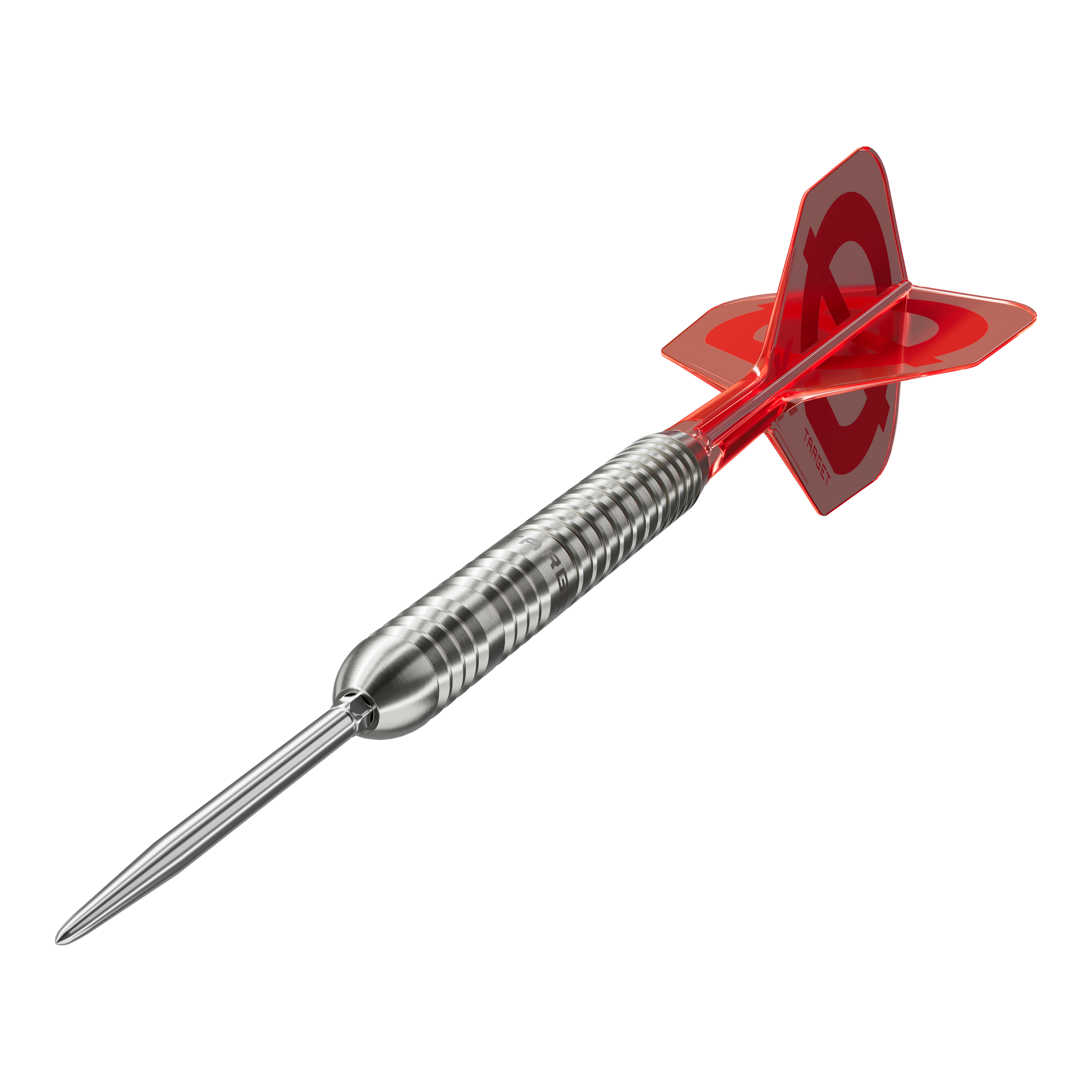 Target Group O 03 Swiss Points Steel Darts Zu sehen sind die Target Group O 03 Swiss Points Steeldarts. Die Darts sind vollständig im Bild.