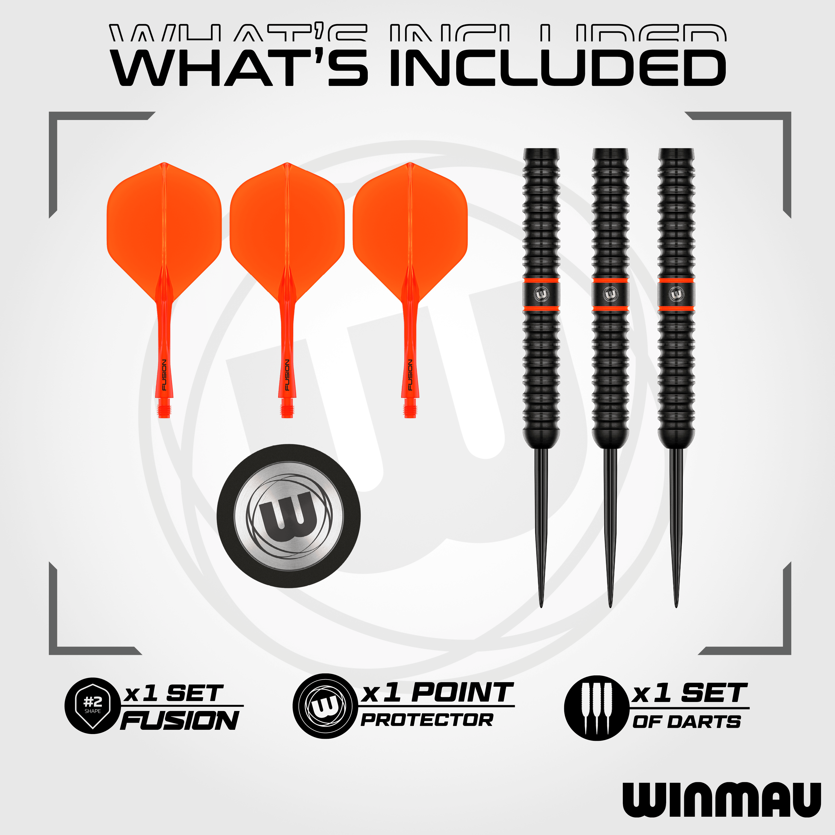Winmau Emma Paton Edit Steeldarts - 23 g ist hier abgebildet. Die Steeldarts zeichnen sich durch ihr besonderes Design aus.