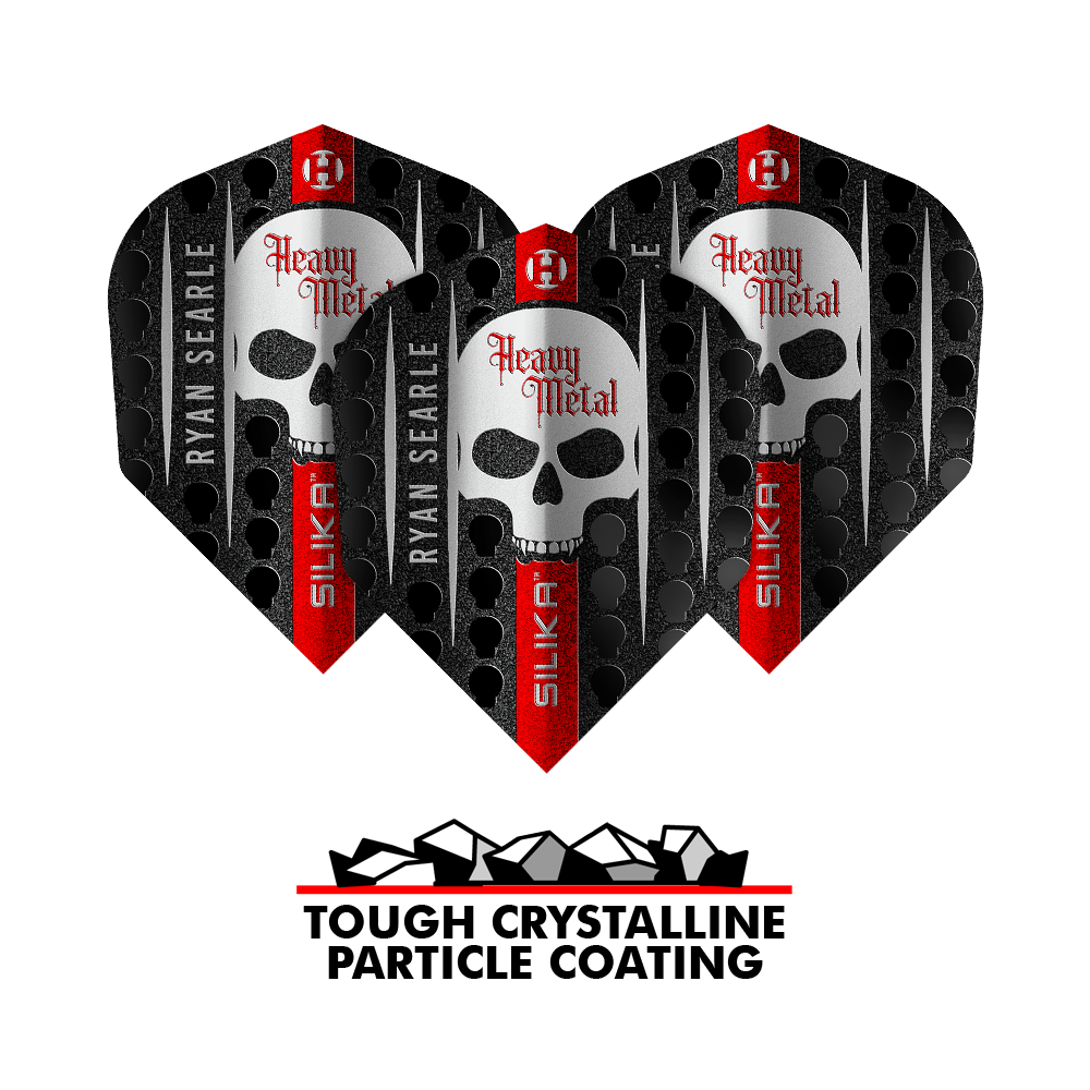 Harrows Silica Ryan Searle Series 3 No6 Flights Zu sehen ist Harrows Silika Ryan Searle Series 3 No6 Flights. Der Flight eignet sich für Dartpfeile.