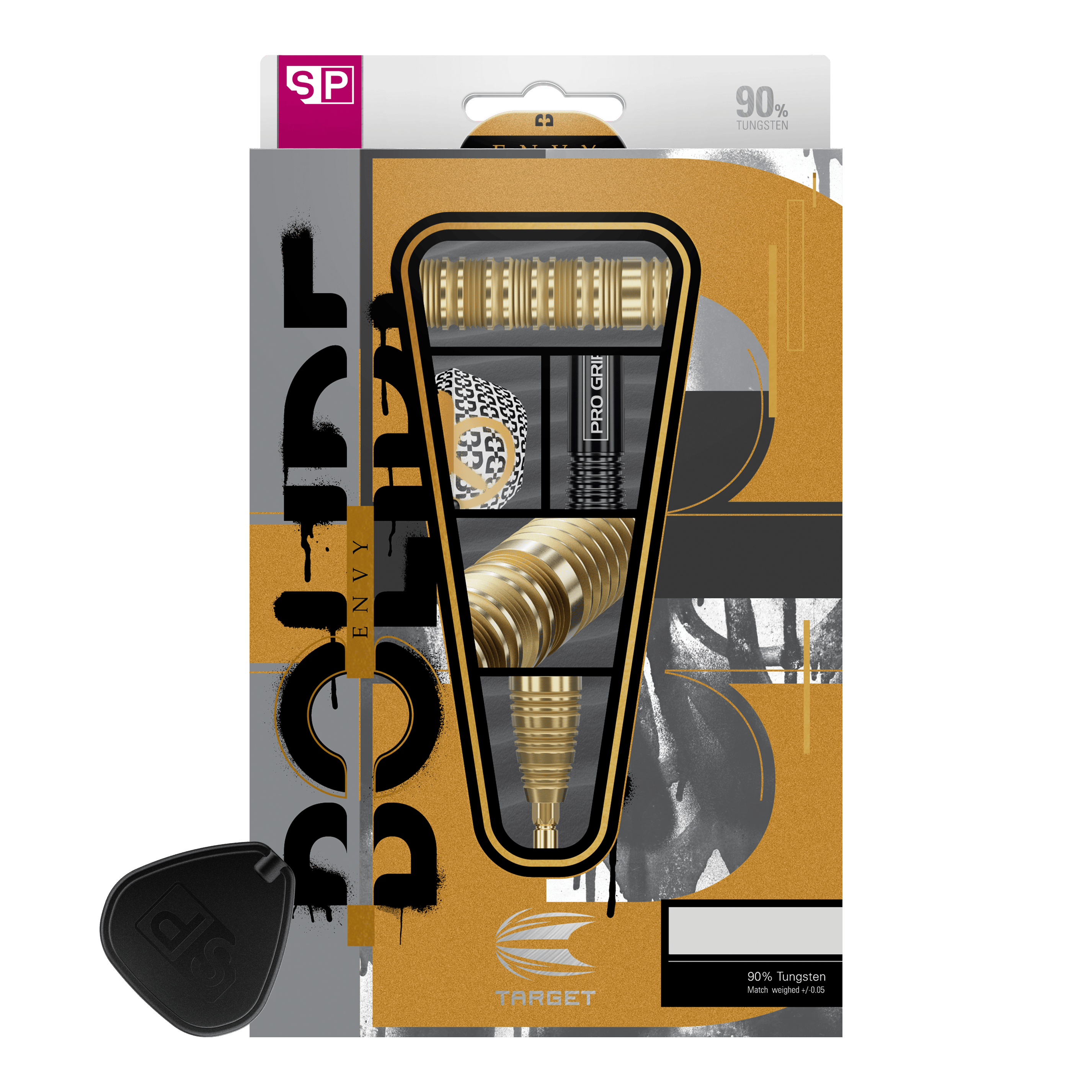 Target Bolide Envy 05 Swiss Point steel darts Abgebildet ist der Target Bolide Envy 05 Swiss Point Steeldarts. Das Produkt ist für Dartspieler geeignet.