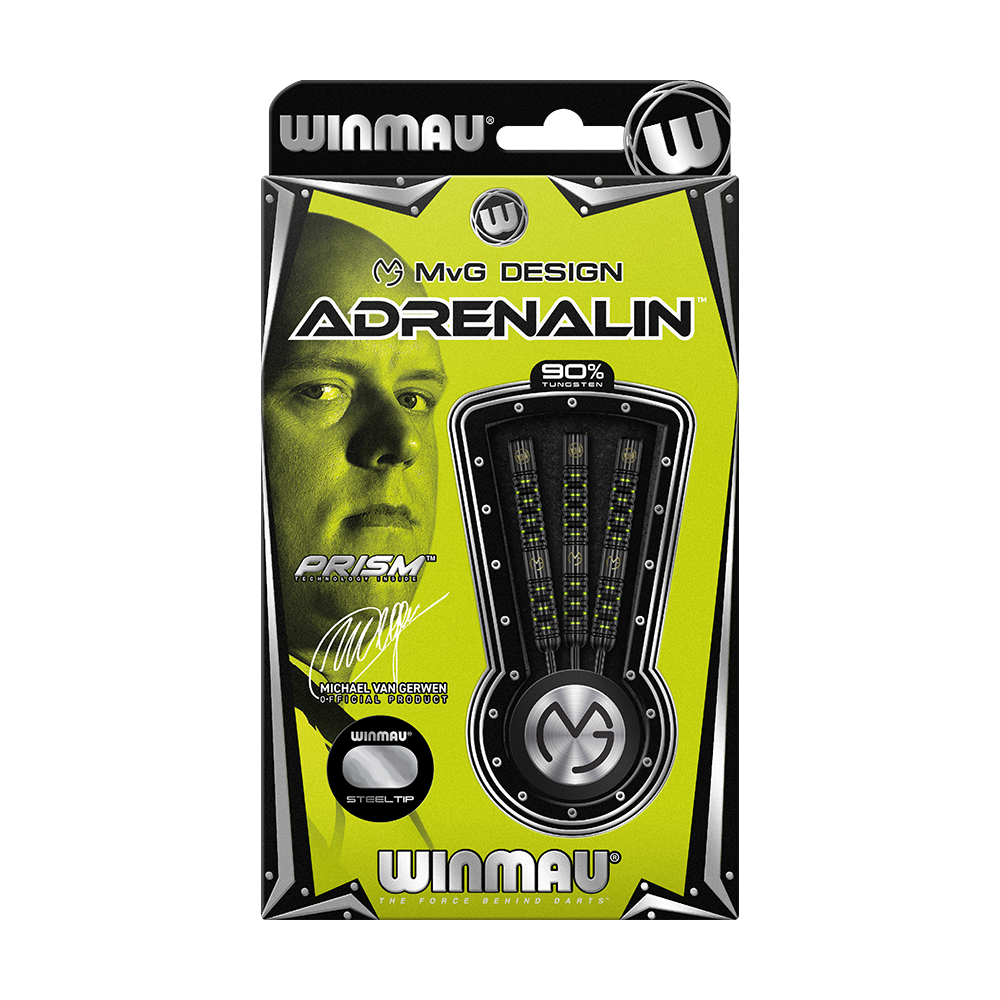 Winmau Michael Van Gerwen MvG Adrenalin steel darts
