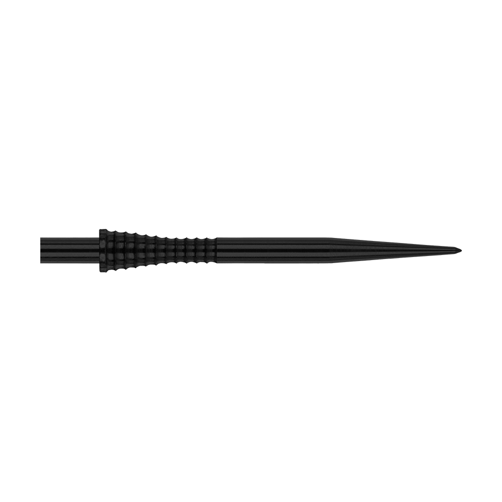 Red Dragon Raptor Gripped Black steel dart tips 38mm