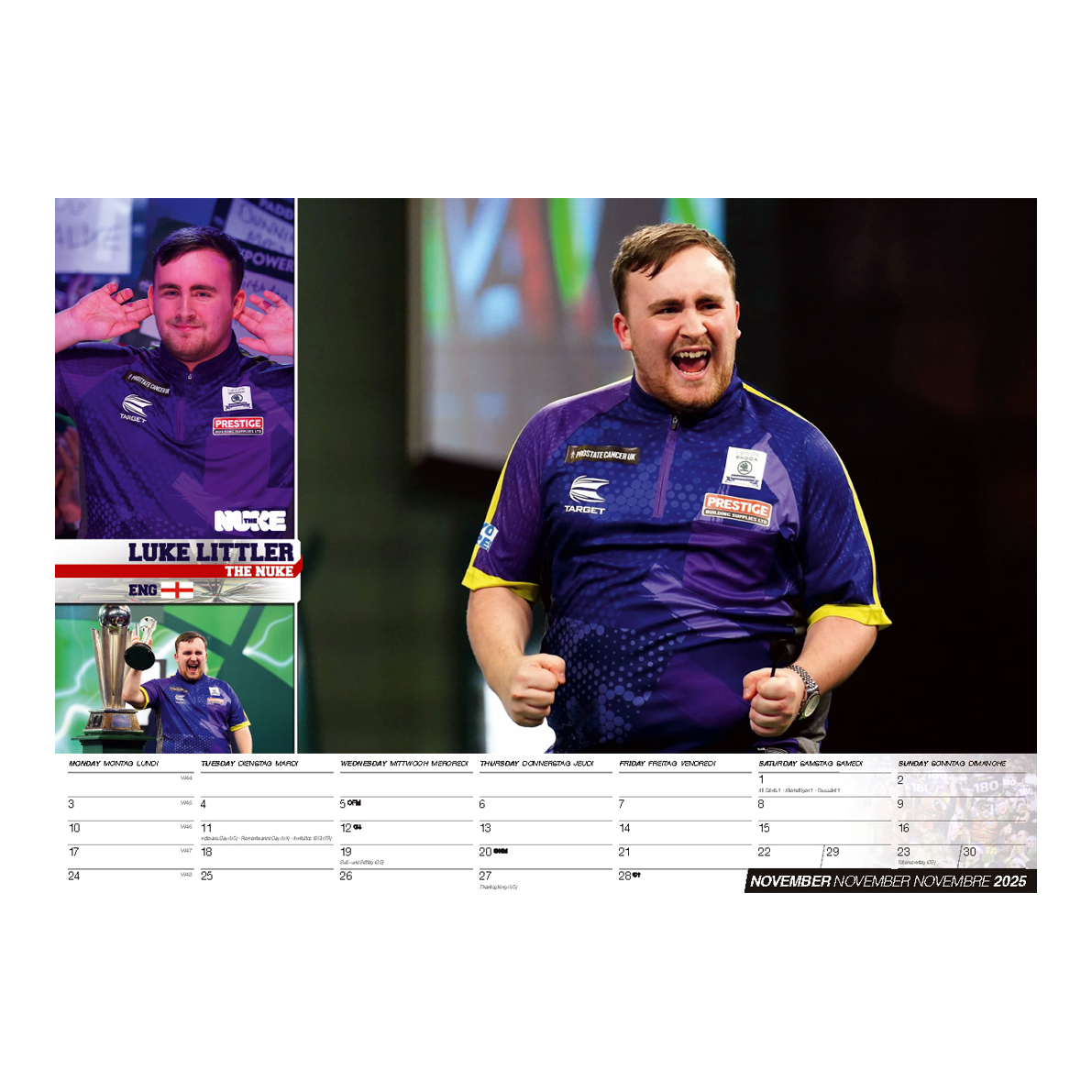 Darts Calendar 2025